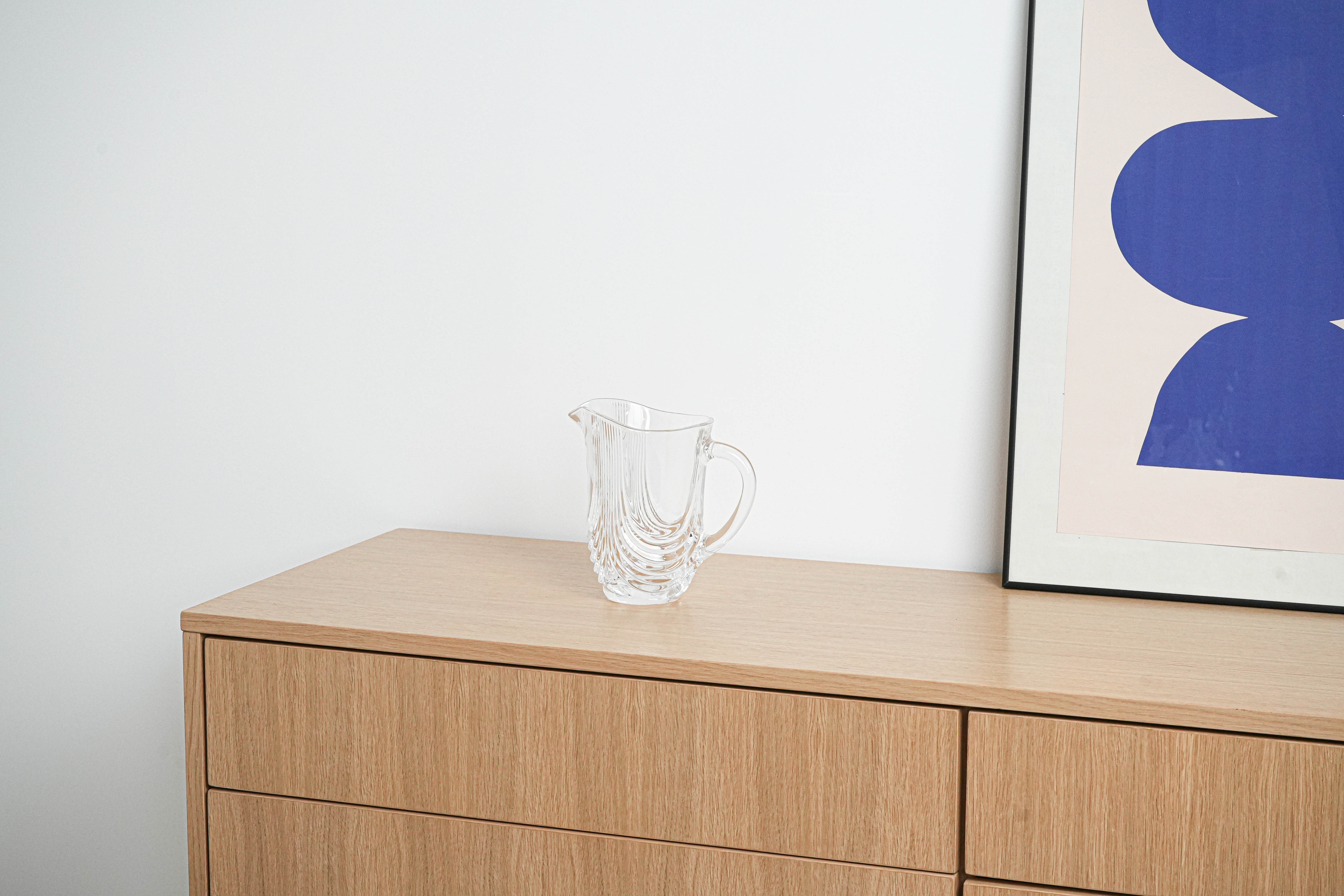 Crystal carafe Transparent 1970s