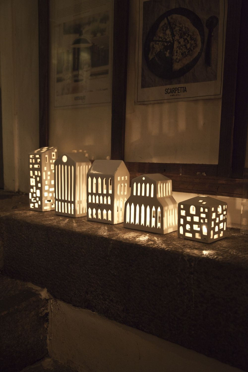 Urbania Light Houses Ceramic White