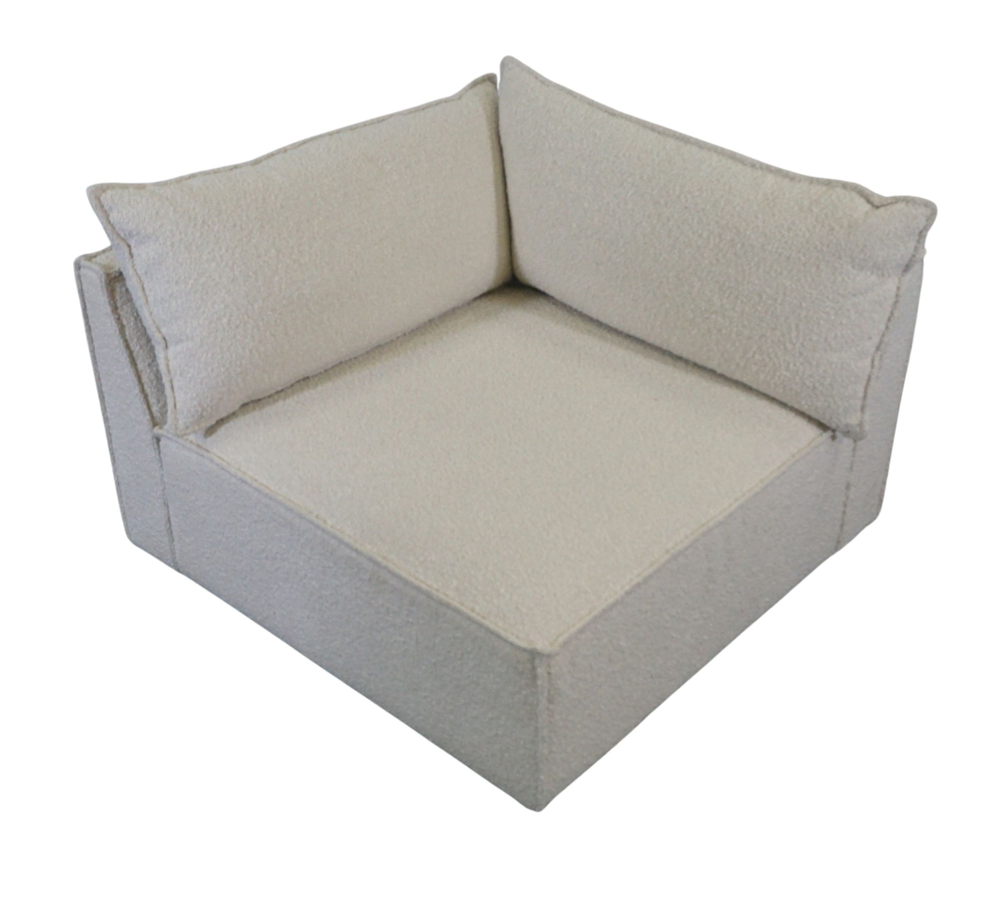 Daphne 1-Sitzer Eckmodul Rechts Maya Cream