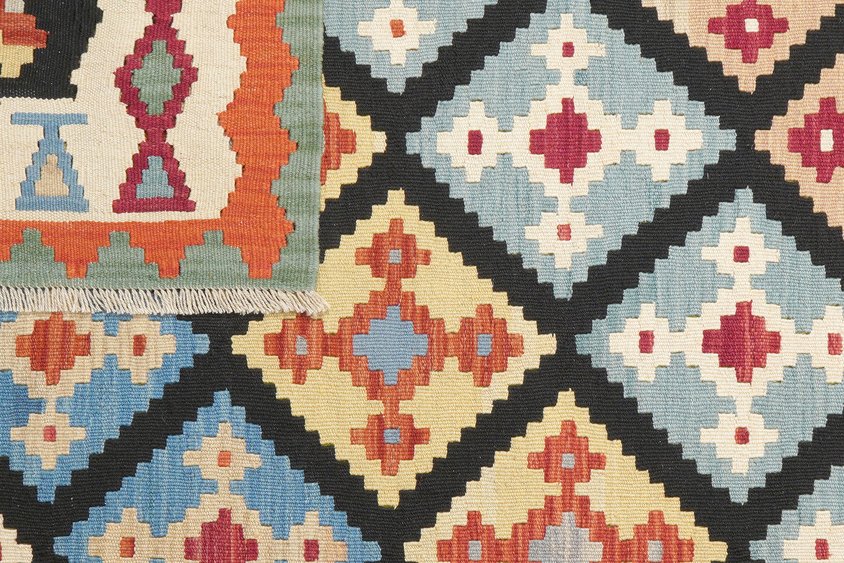 Kelim Gashgai Wool Multicolor