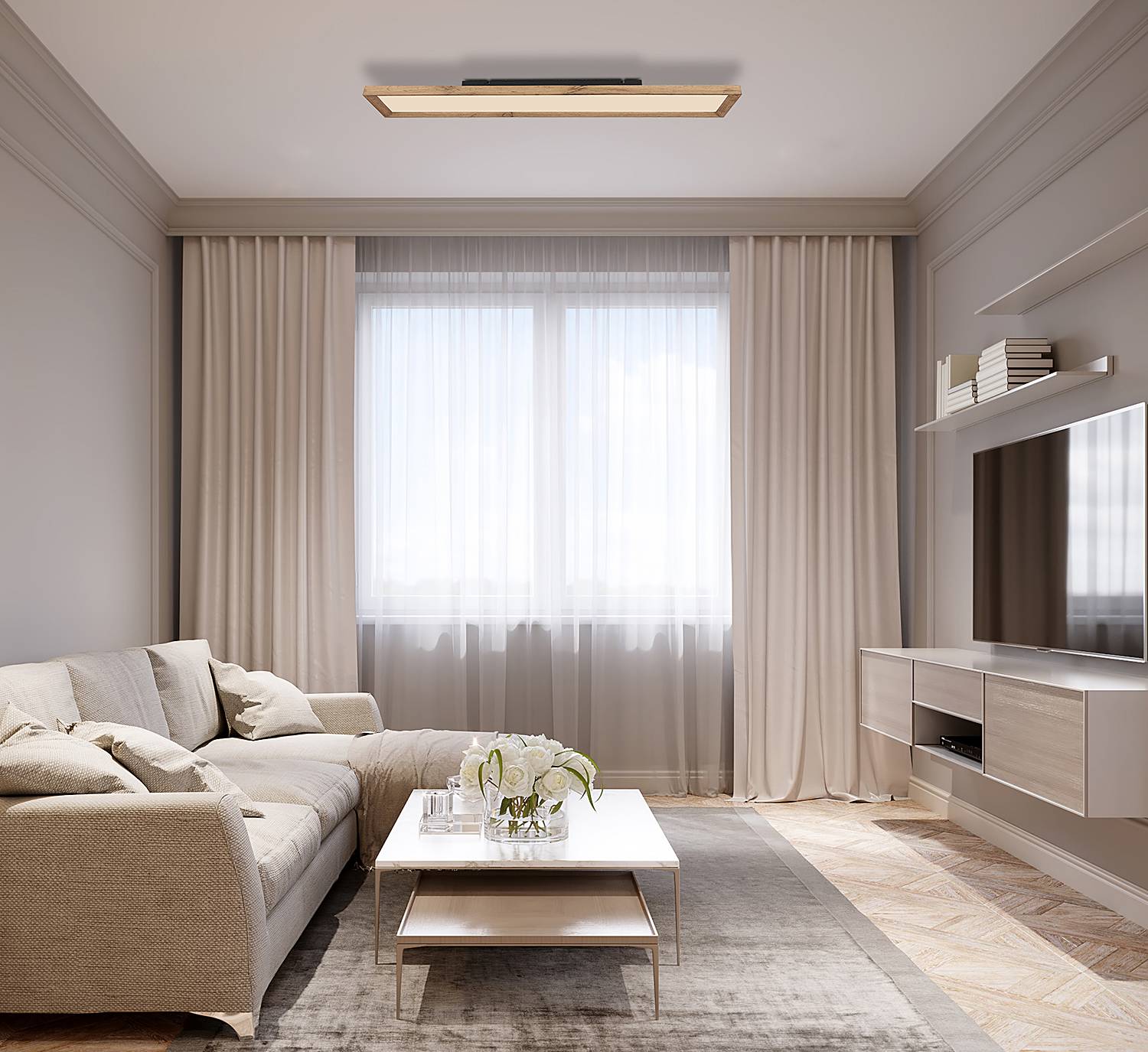 Cinderella Typ B Deckenleuchte Eisen Acrylglas