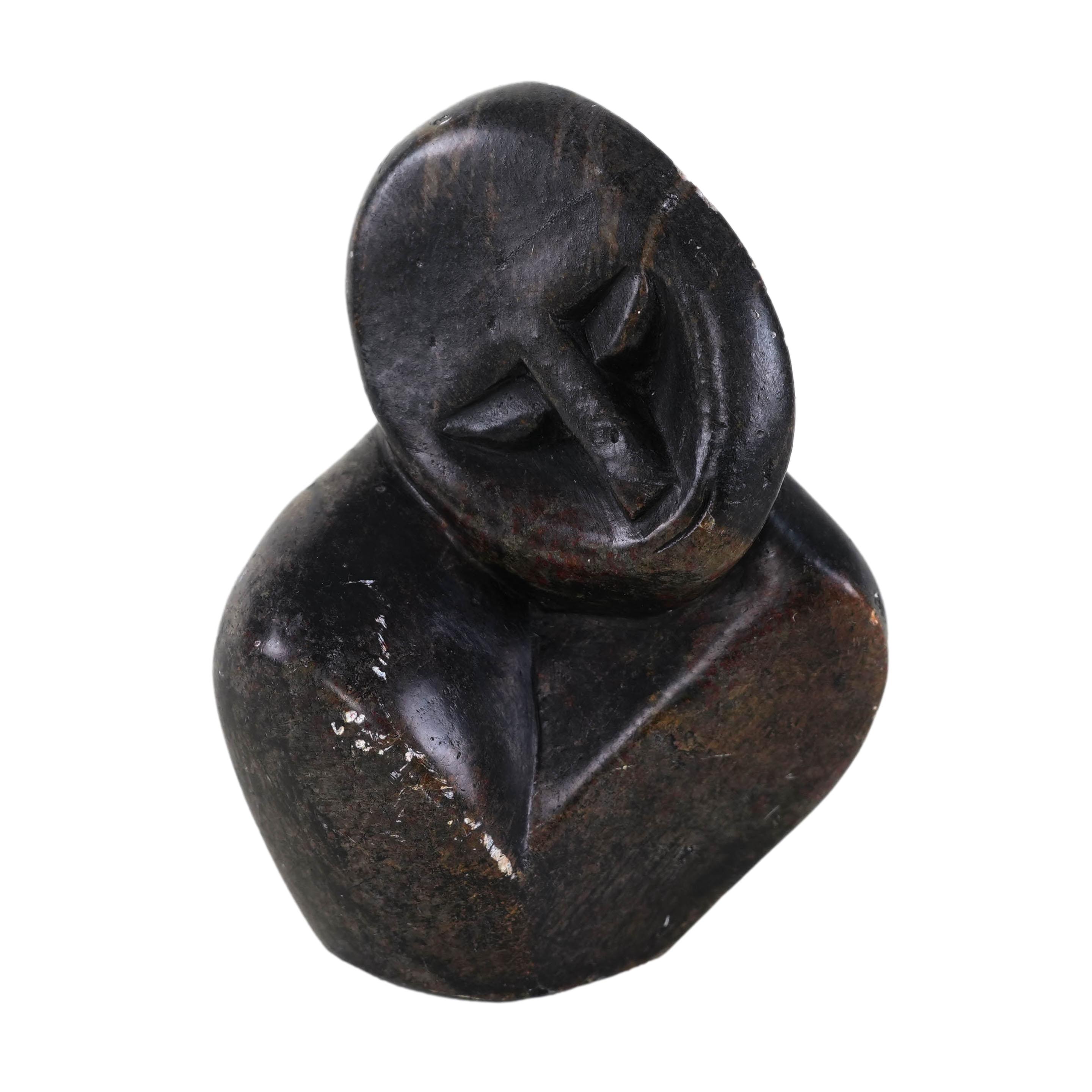Abstract Stone Sculpture 1980s