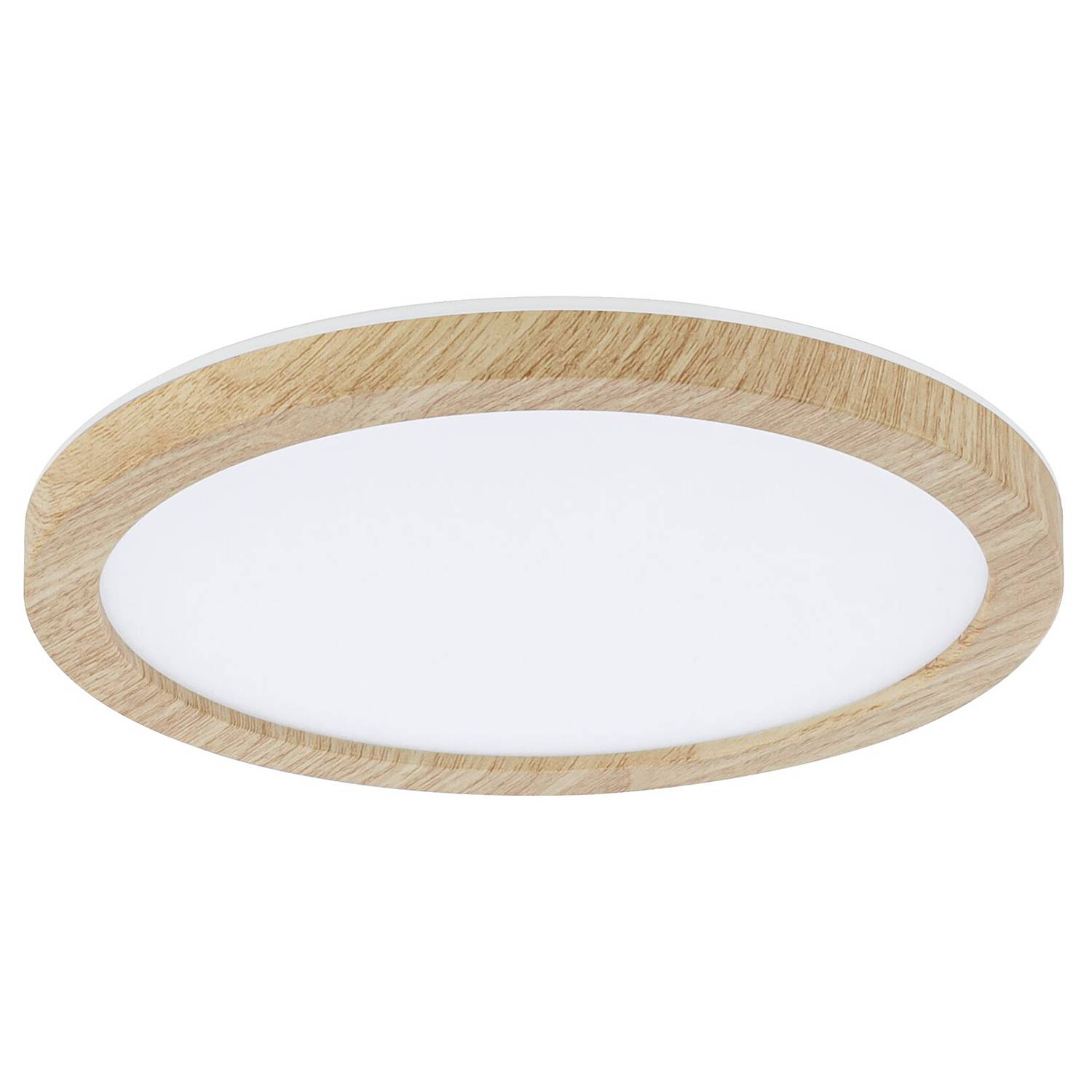 Atria Shine LED-Deckenleuchte Kunststoff Braun 19cm