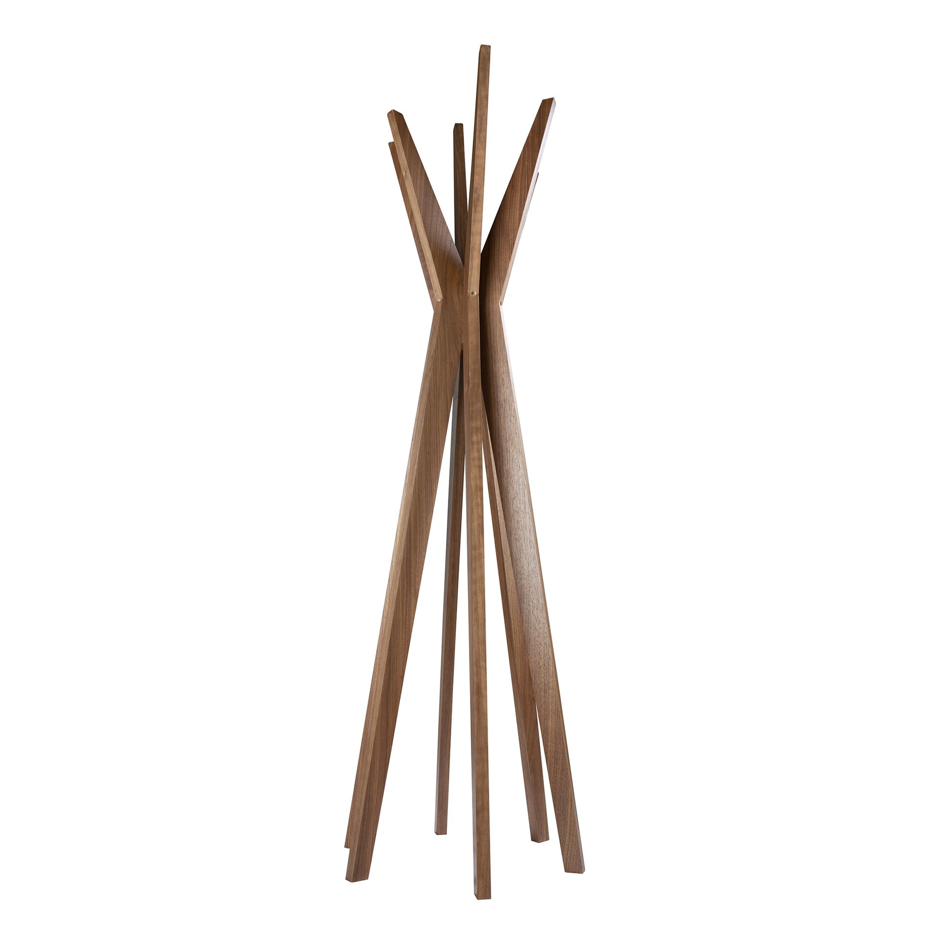 Garderobe Kiefernholz Braun