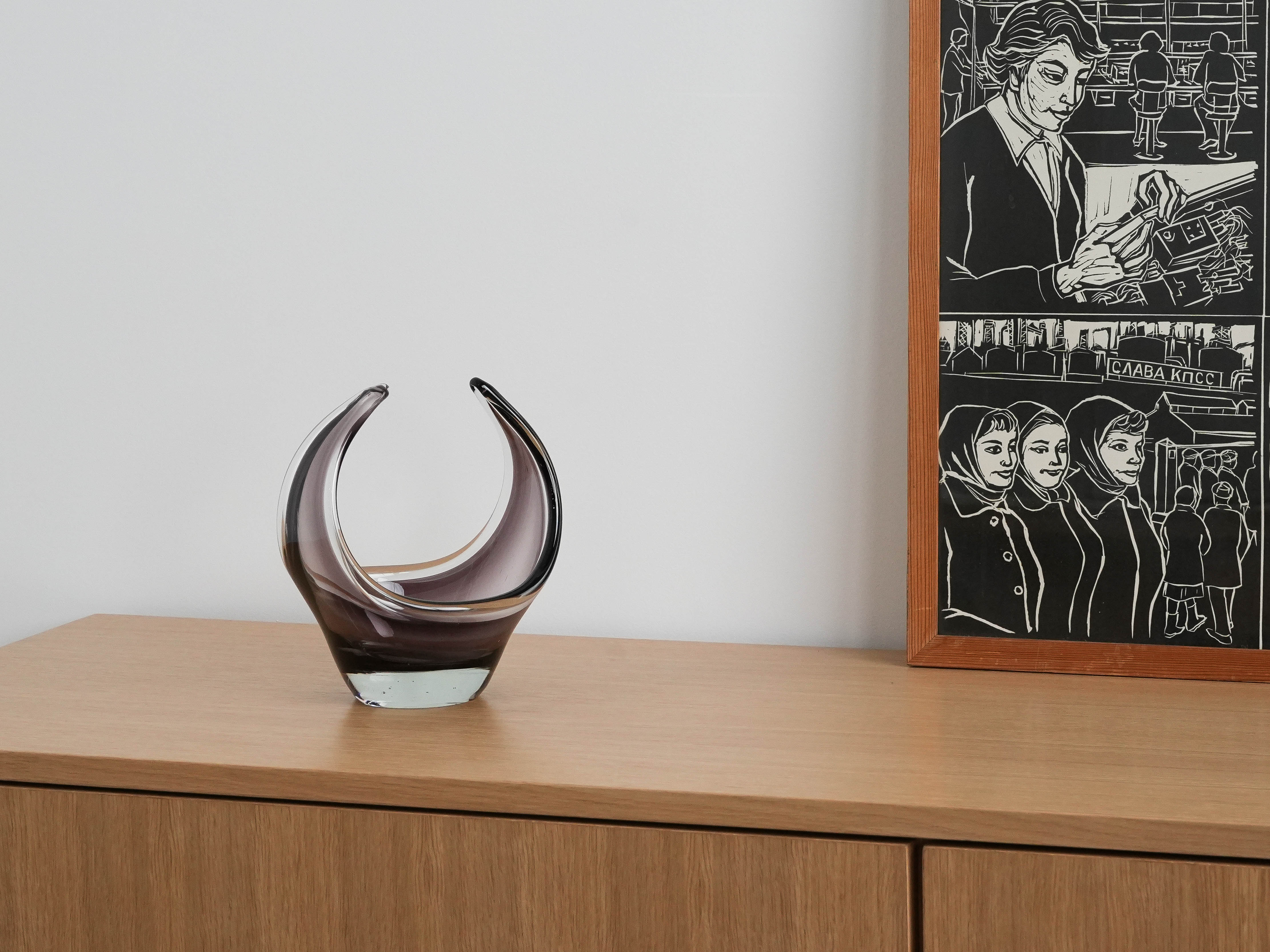 Fruit bowl Lila 1960s