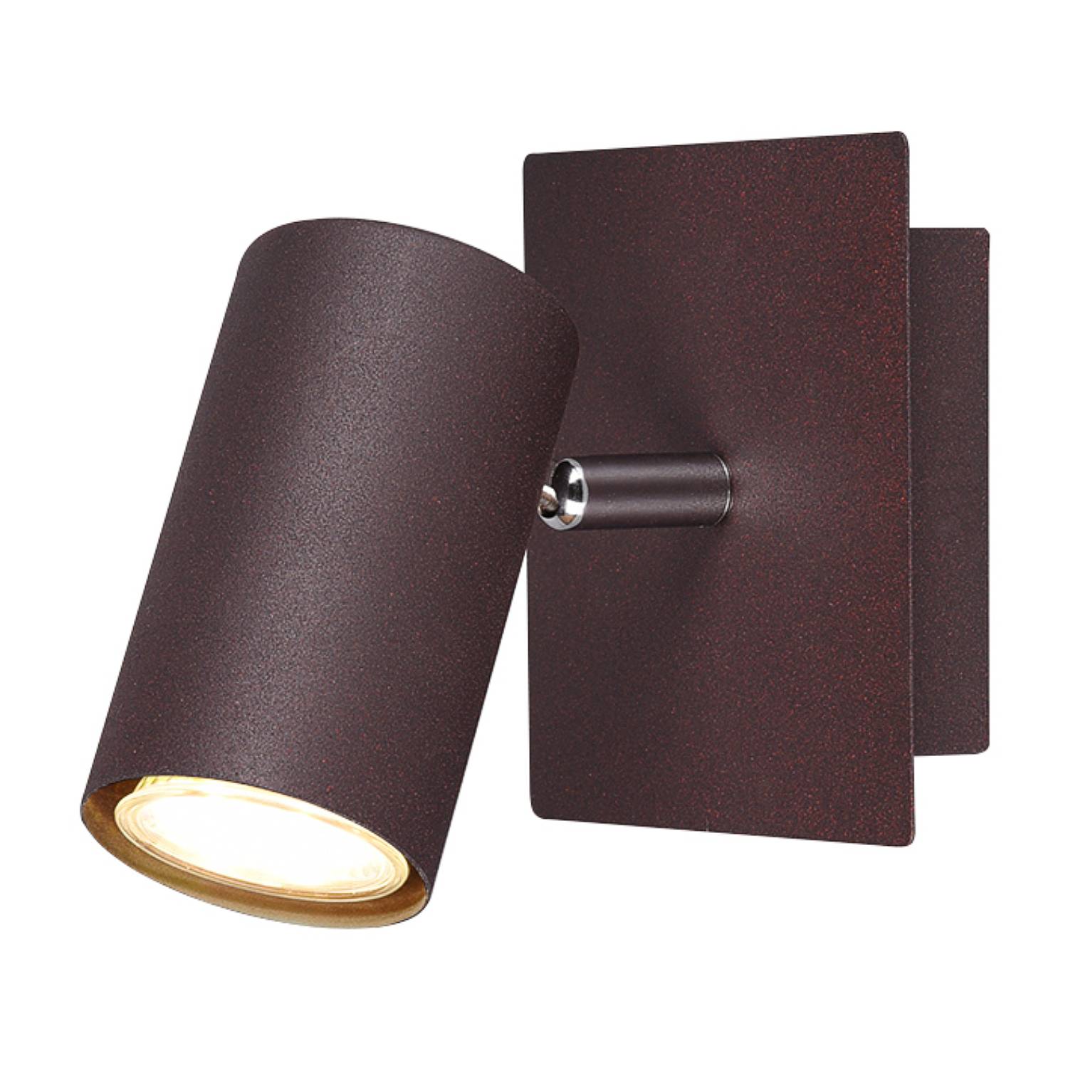 1-Flammig Marley Wandleuchte Eisen Braun