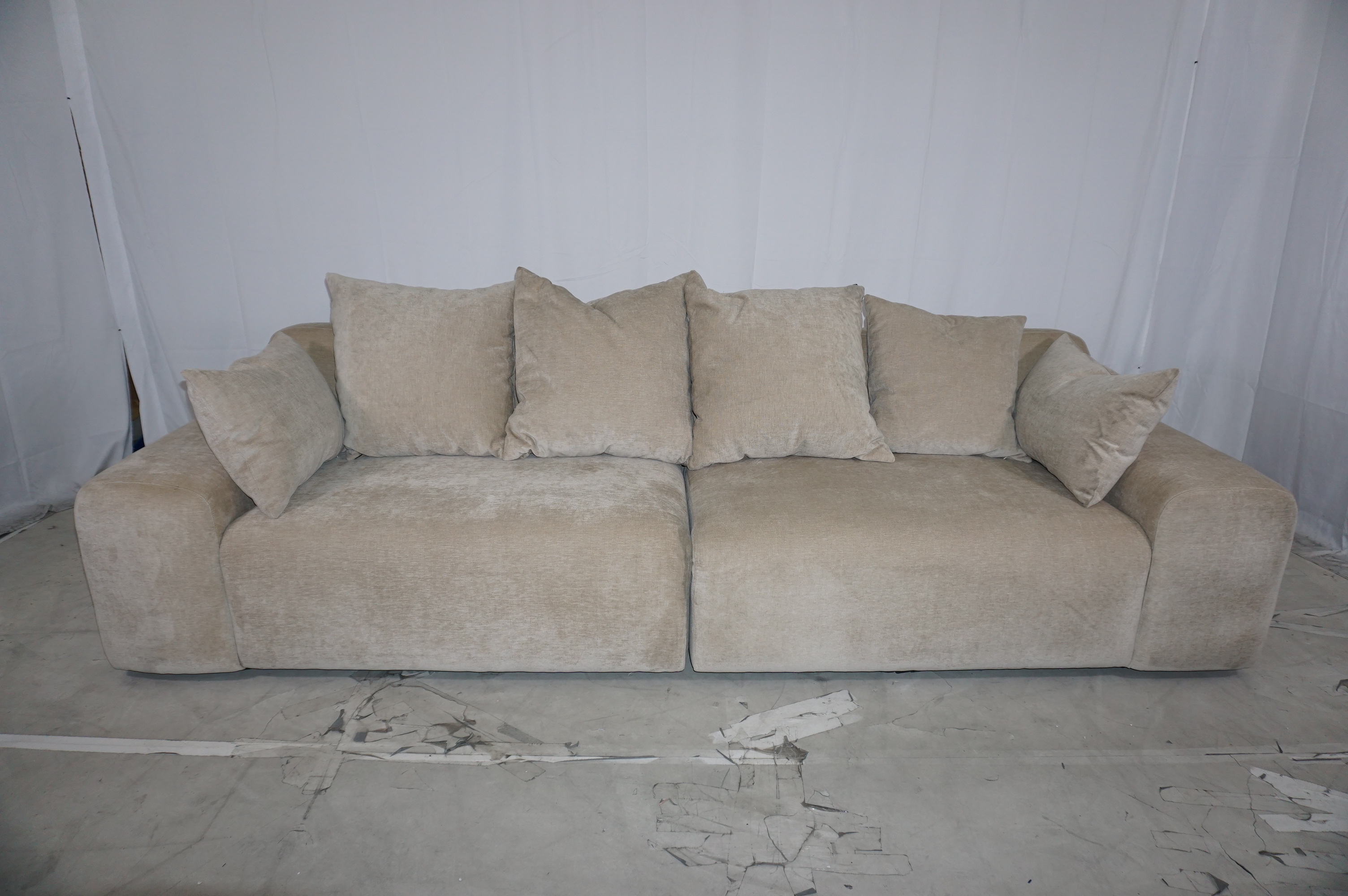 Gloria Sofa 3-Sitzer Danny Cream