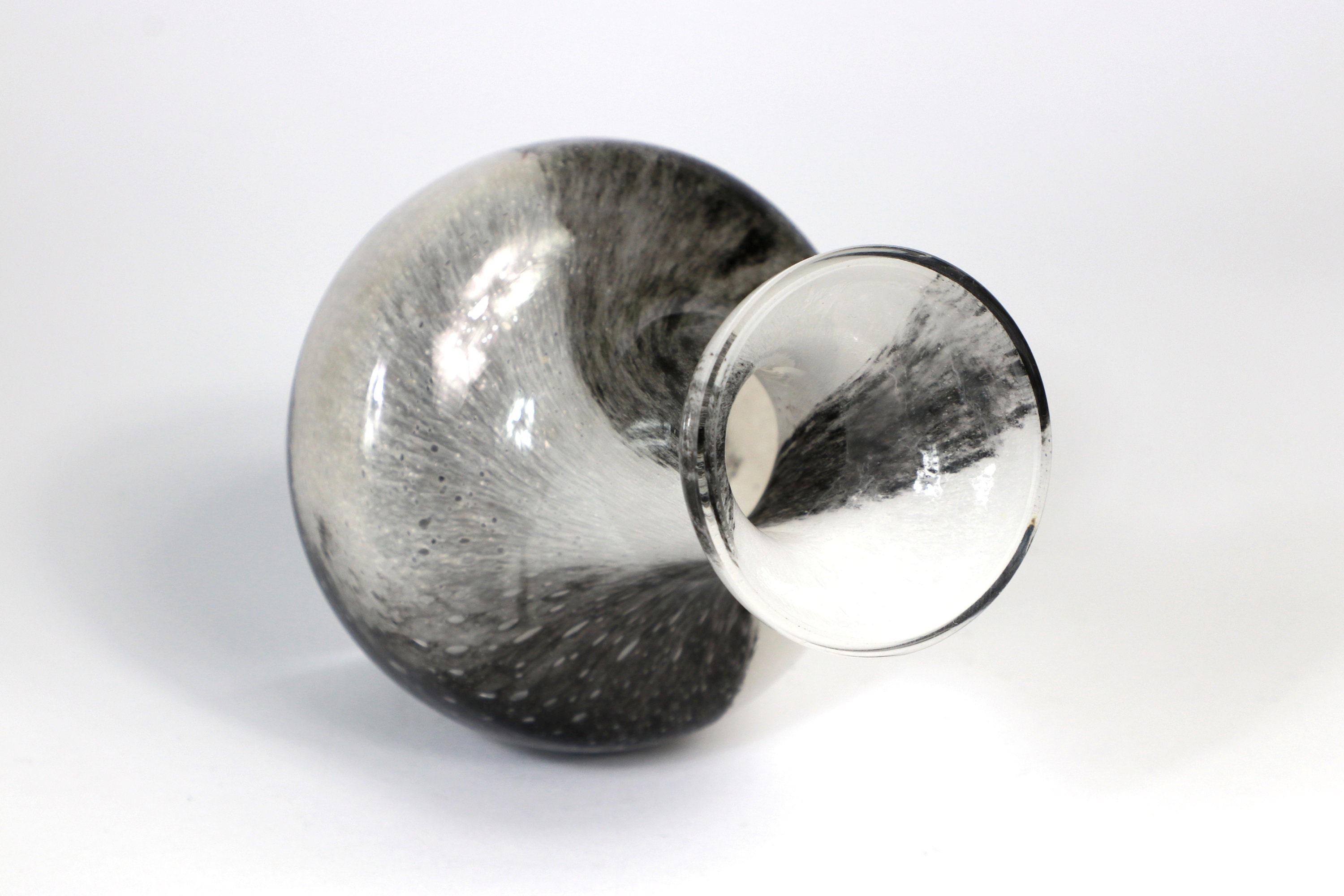 Vintage vase Murano glass 1970s