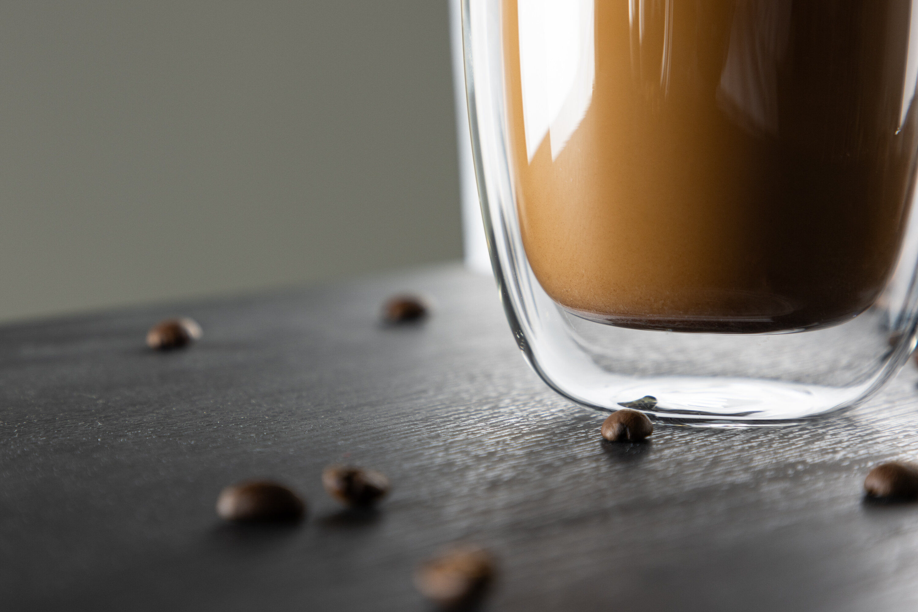 2x Ria Kaffeetasse-Set Glas Transparent 8x14Hcm, 350ml