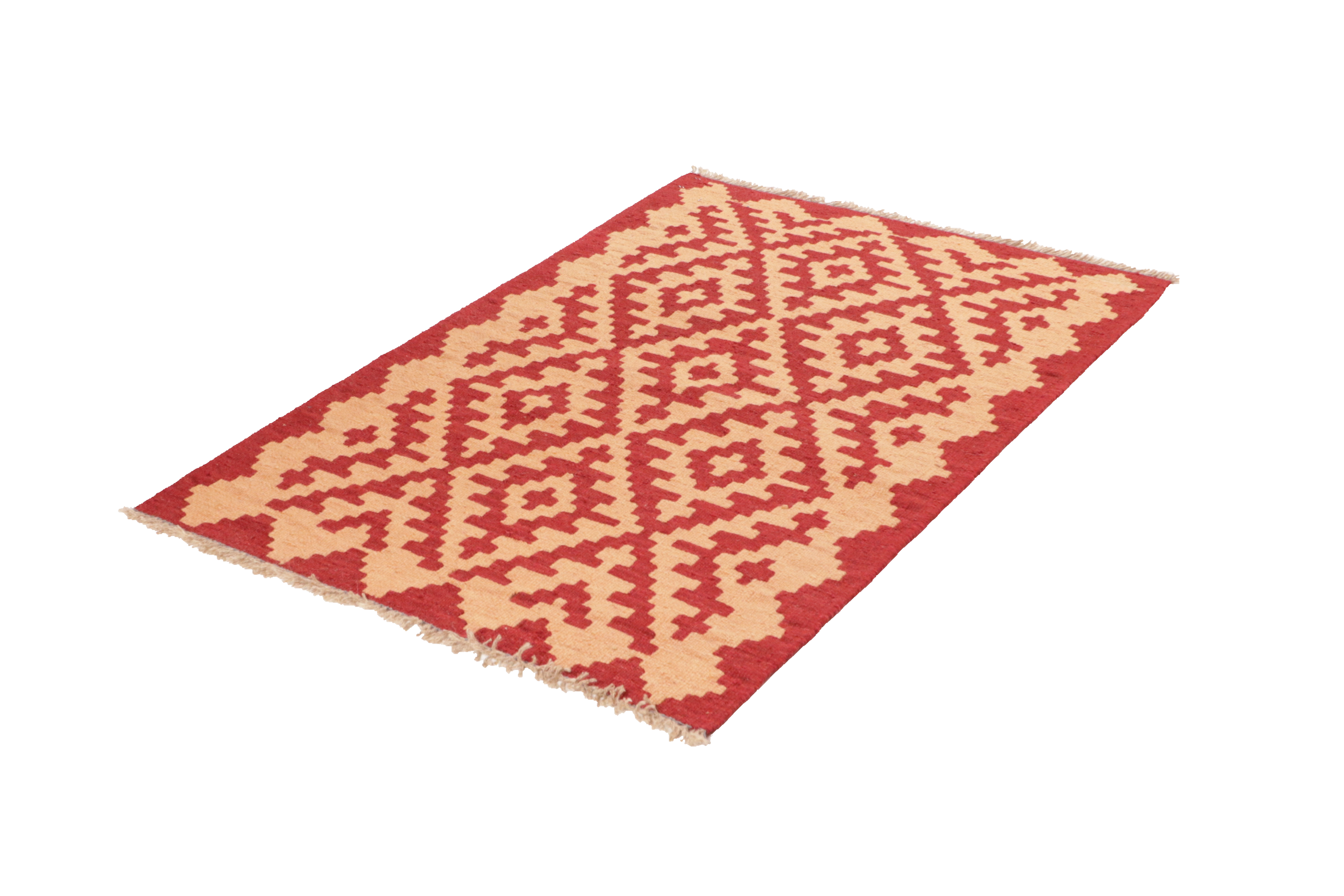 Kilim Gashgai Teppich Rot