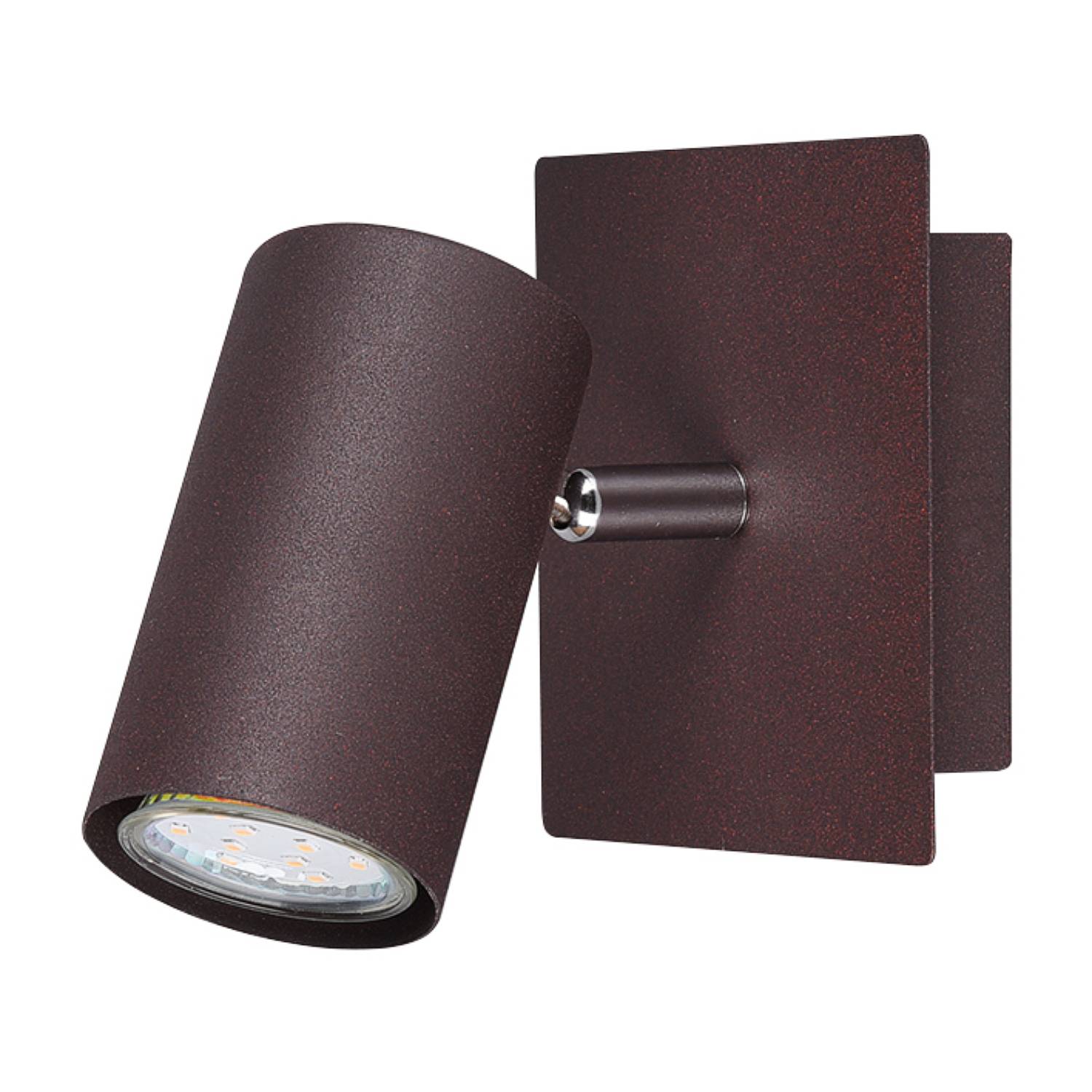 1-Flammig Marley Wandleuchte Eisen Braun