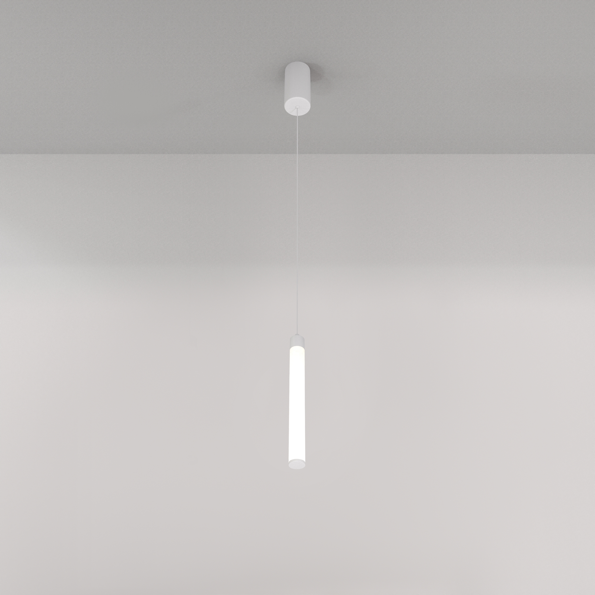 Ray Pendant Light Aluminium White