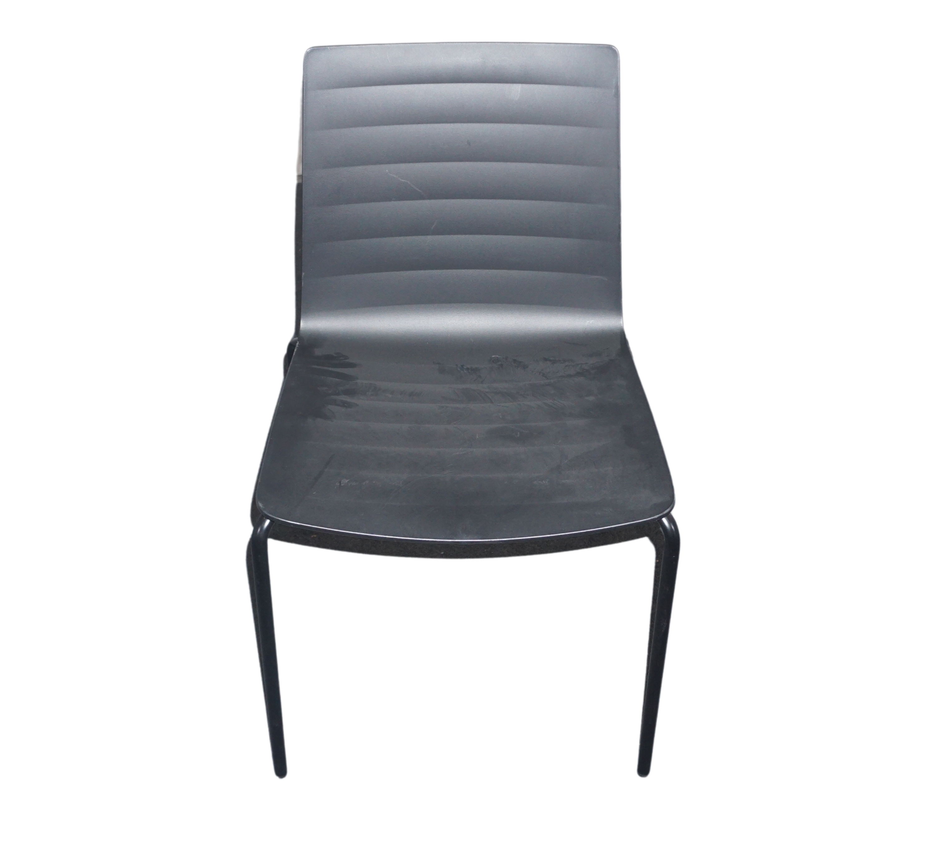Flex Stuhl Aluminium Schwarz