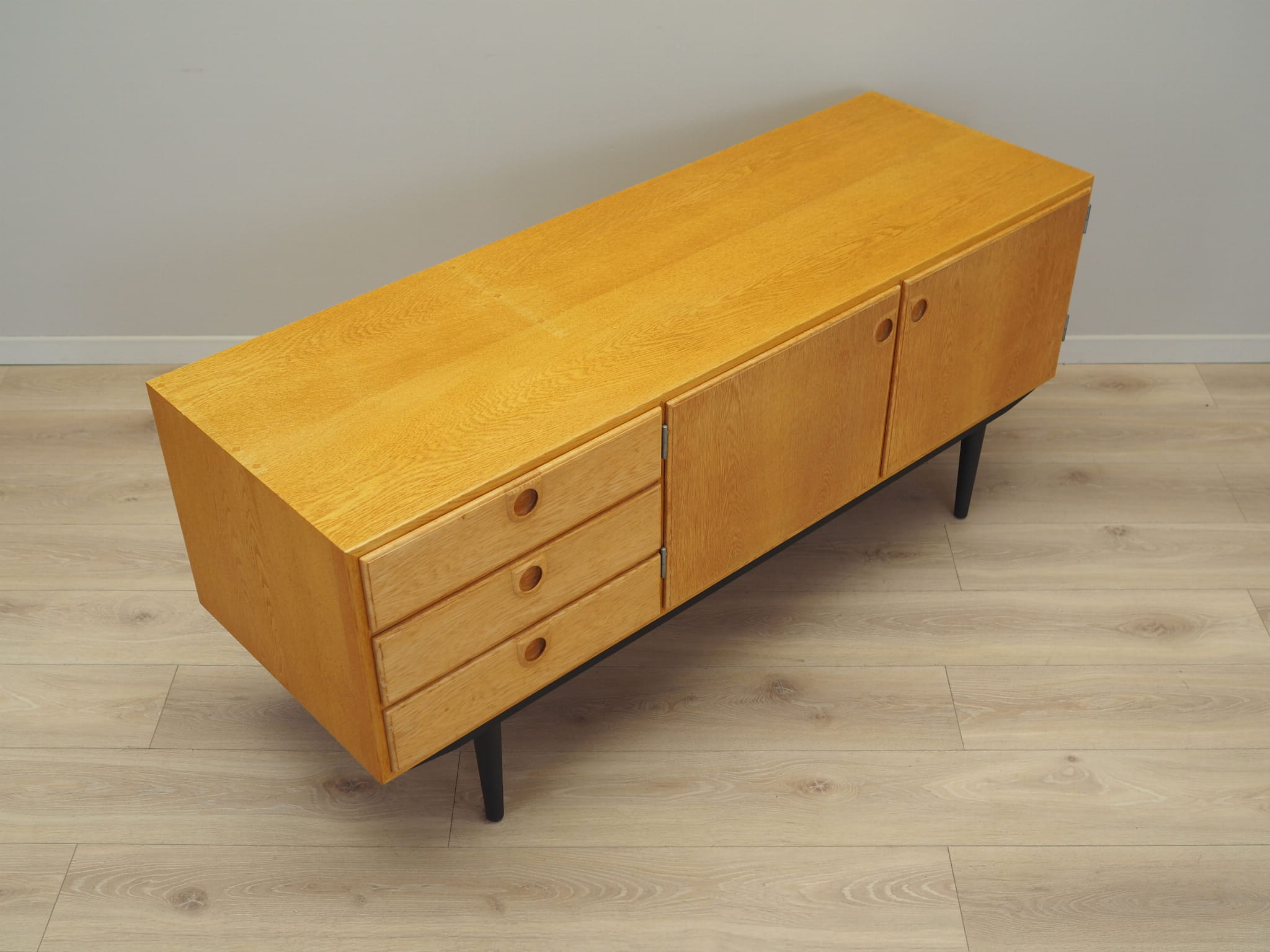 Sideboard Holz Beige 1970er Jahre