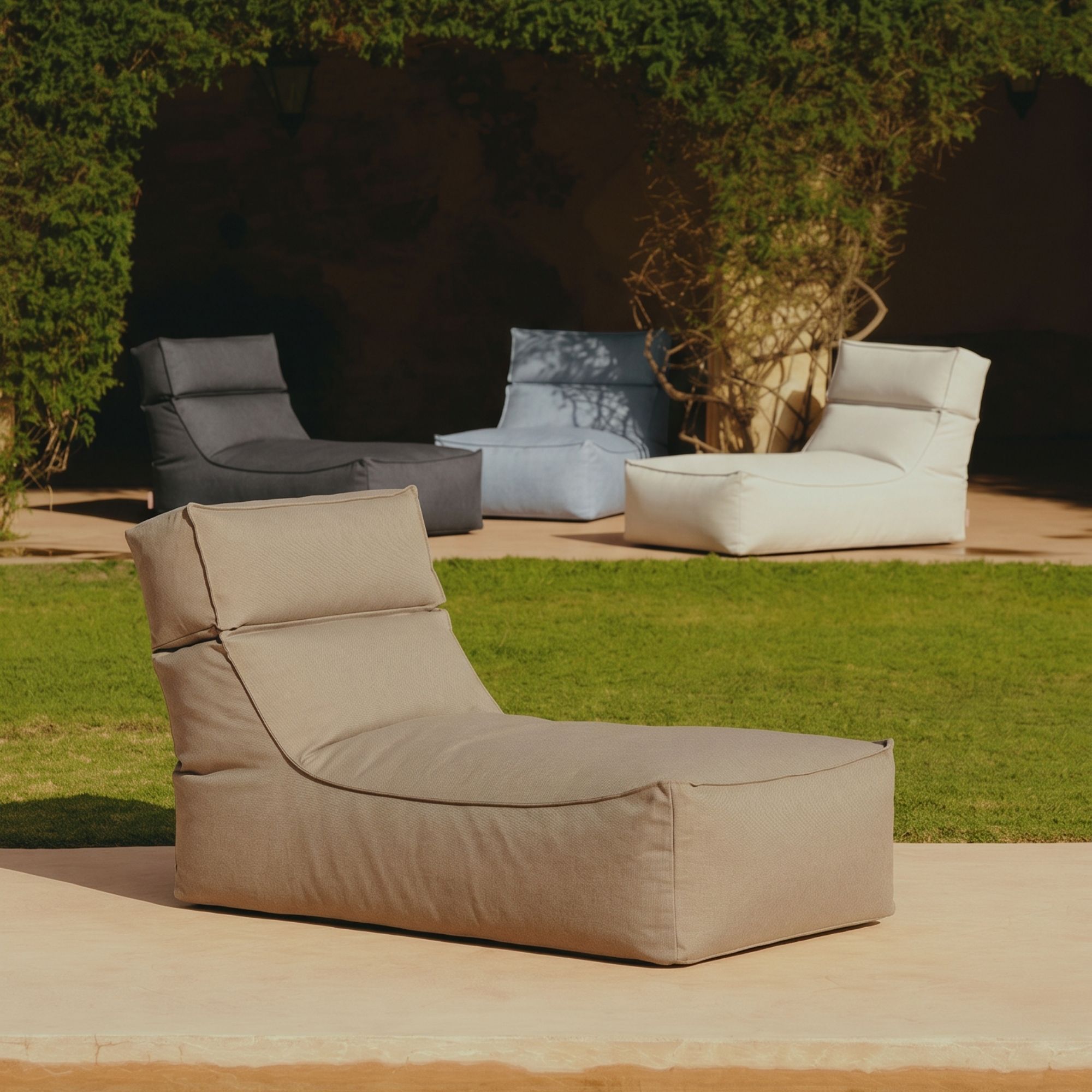 STAY Outdoor-Lounger Earth 60 x 120 cm 62097