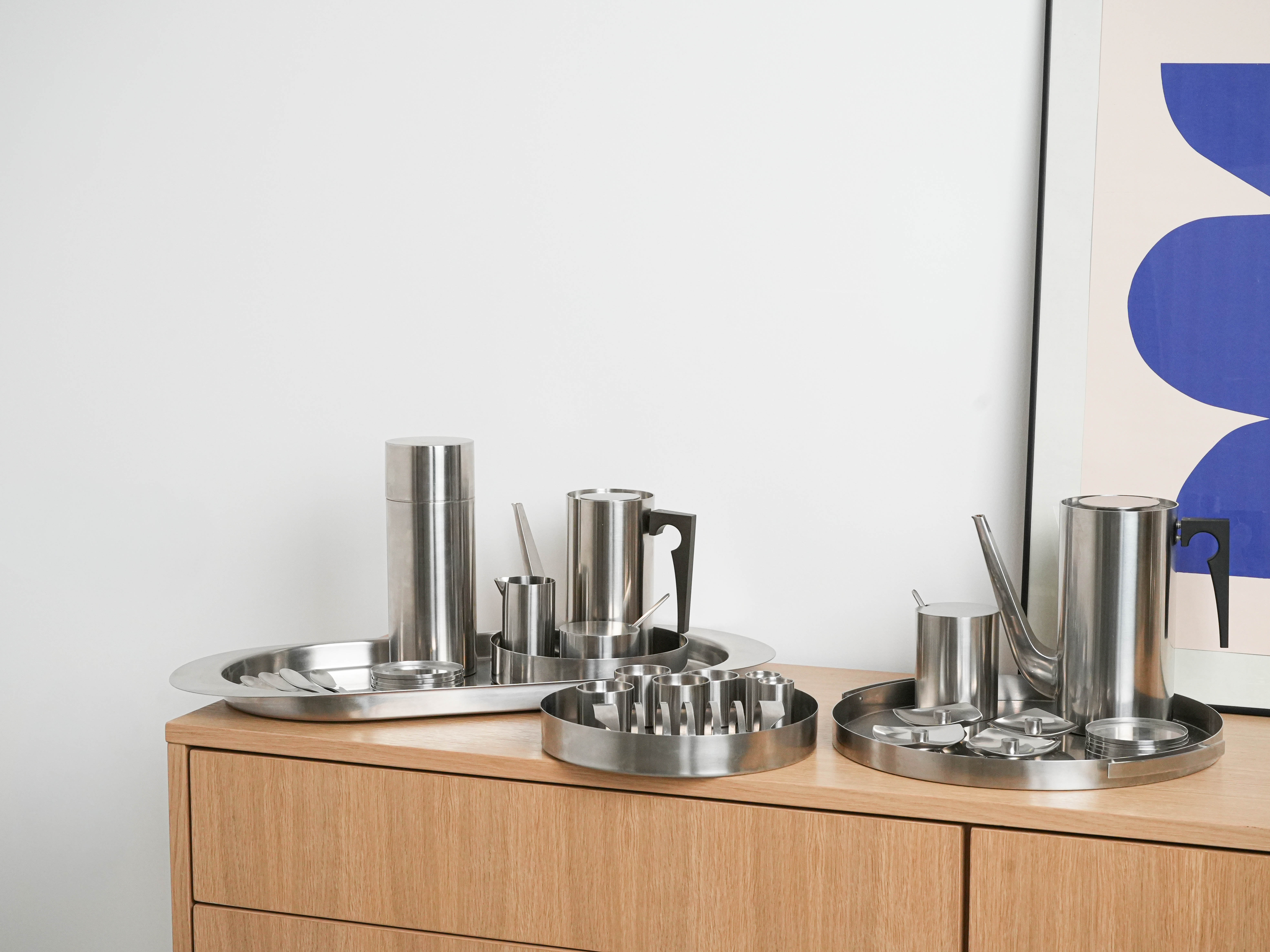 Serving set 1960s Arne Jacobsen