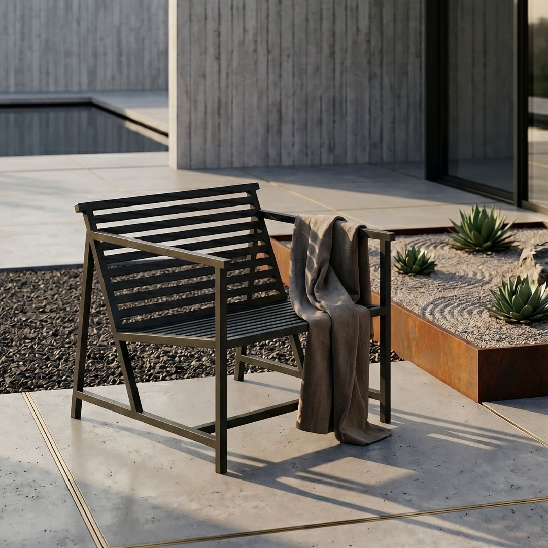 19 Outdoors Garden Chair Aluminum Green
