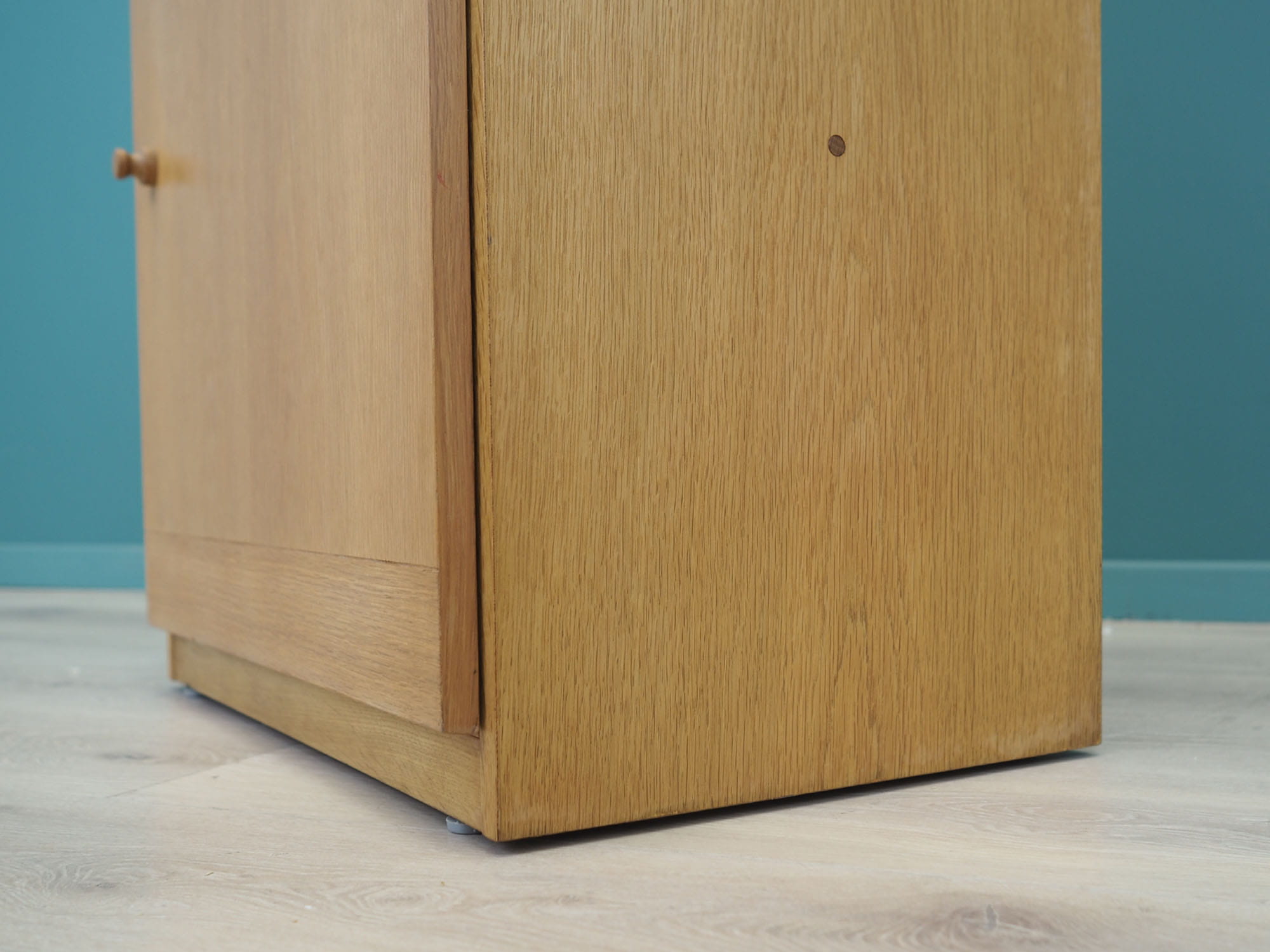 Vintage Bookshelf Wood Beige 1970s