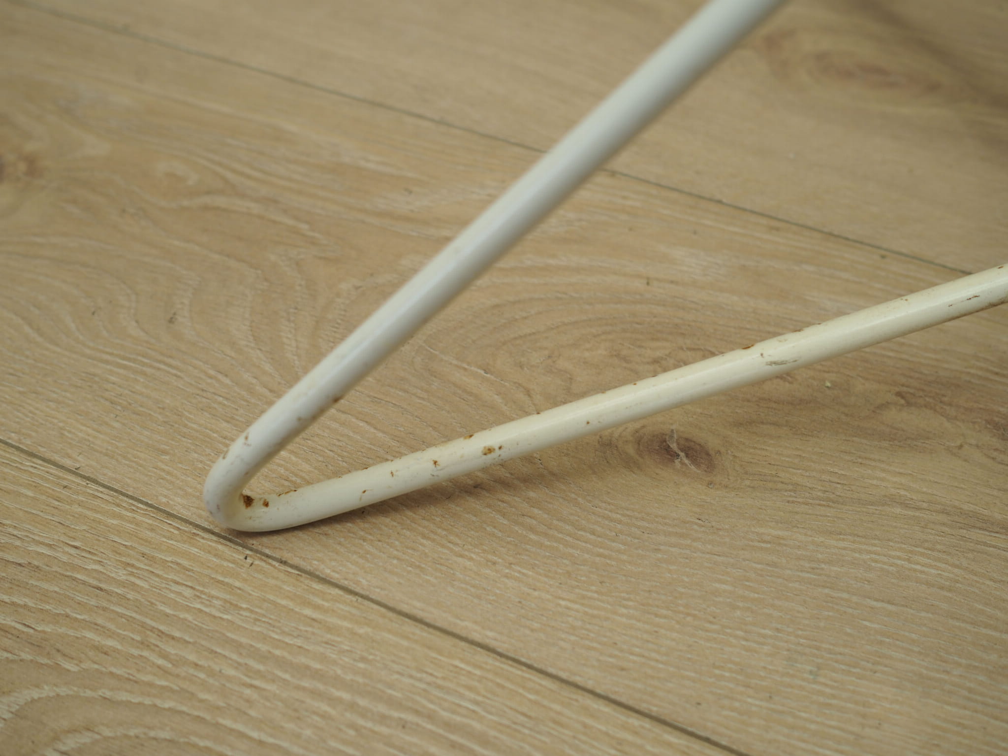 Vintage Kleiderständer Metall Weiß 1970er Jahre 