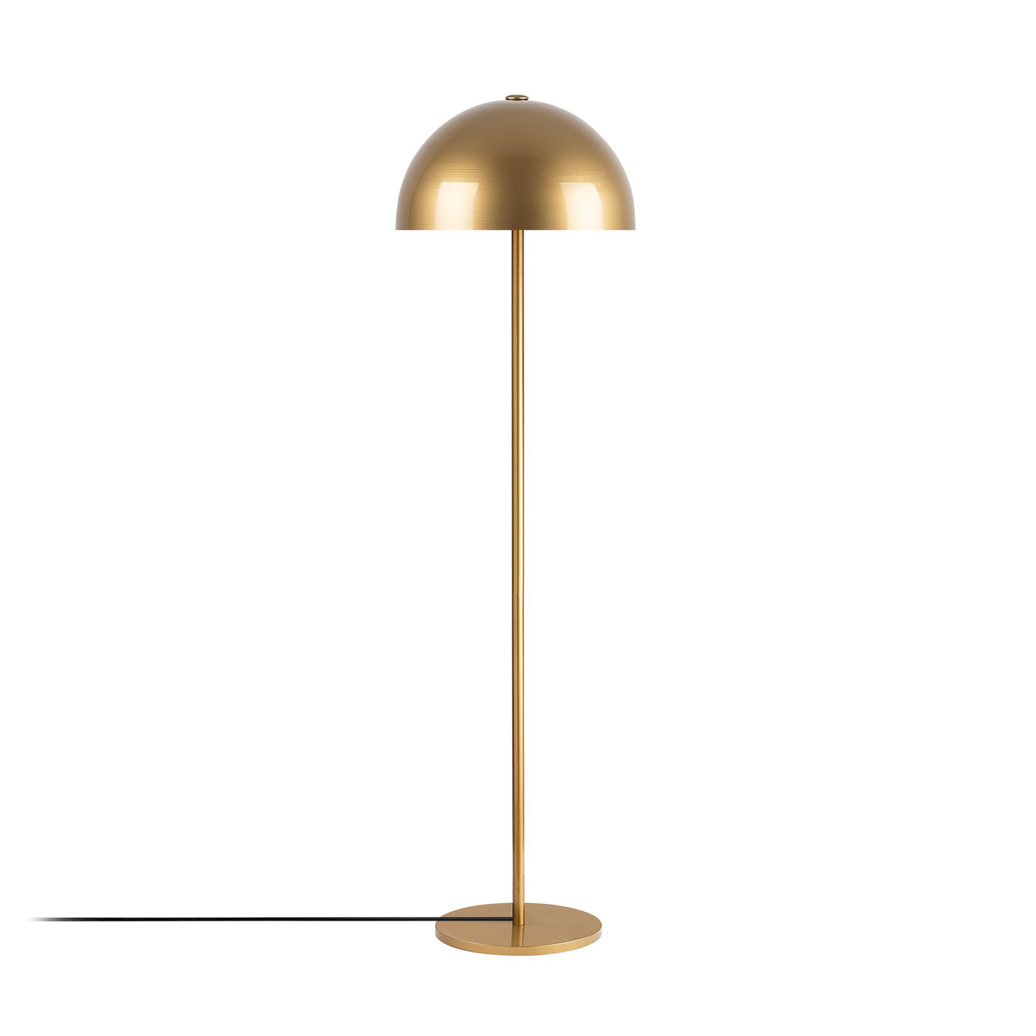 Lampada da terra metallo color oro 154cm