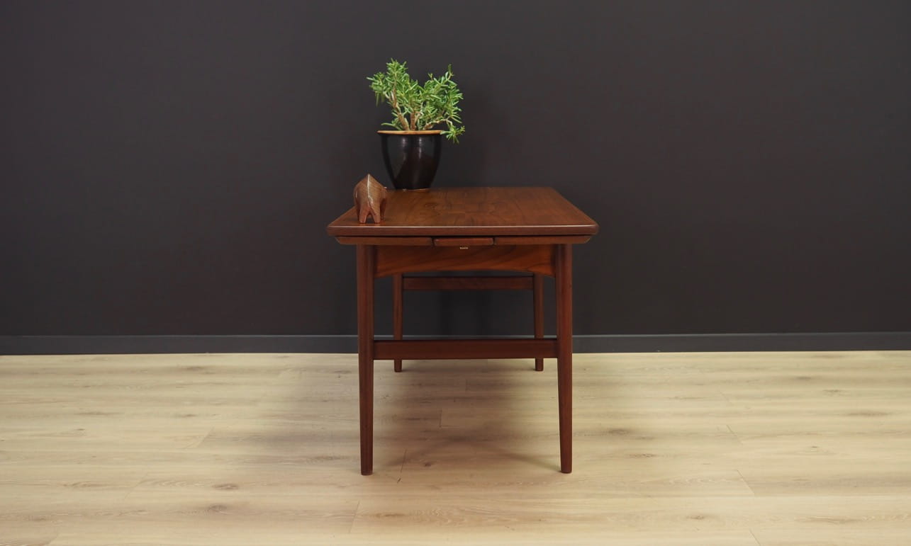 Vintage Bank Teak Wood Brown 1970s