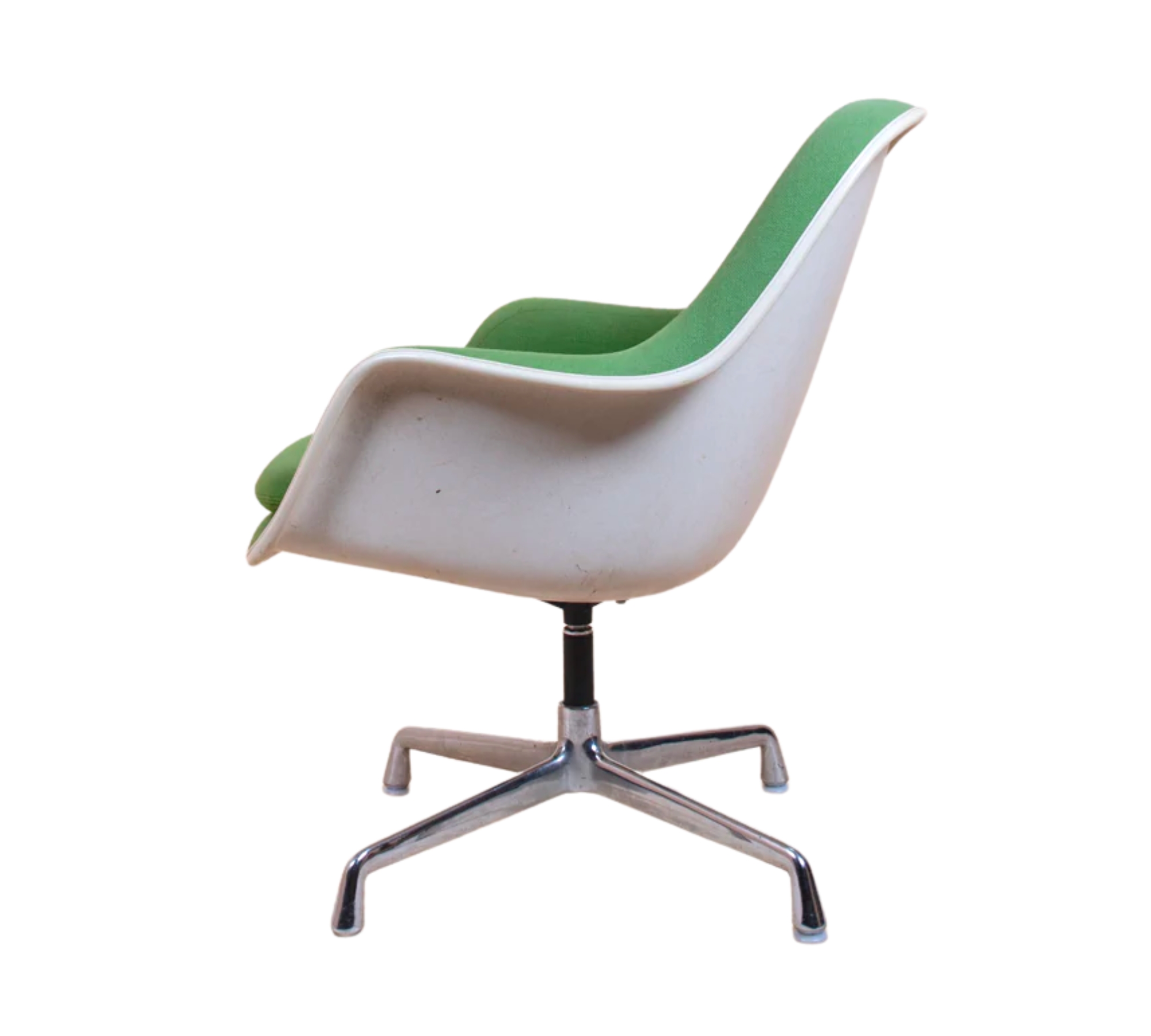 Eames Loose Cushion Drehstuhl Grün
