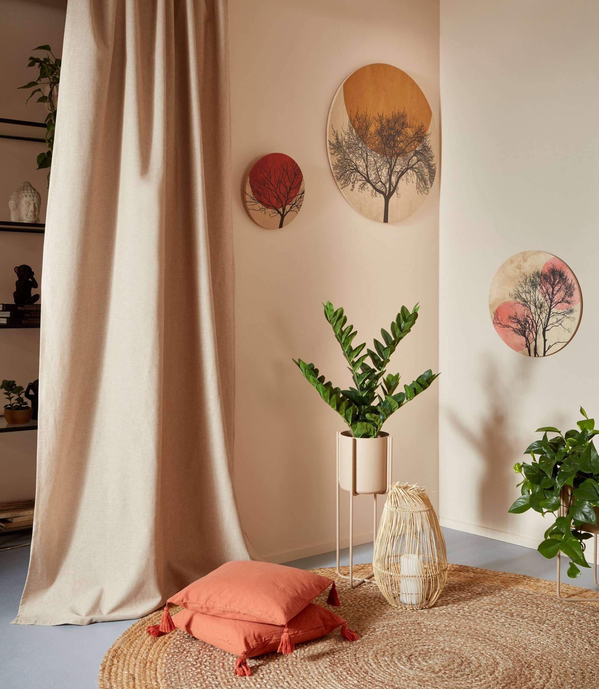 Kena Pflanzgefäß mit Gestell Nomad 55 x 22 cm 66016