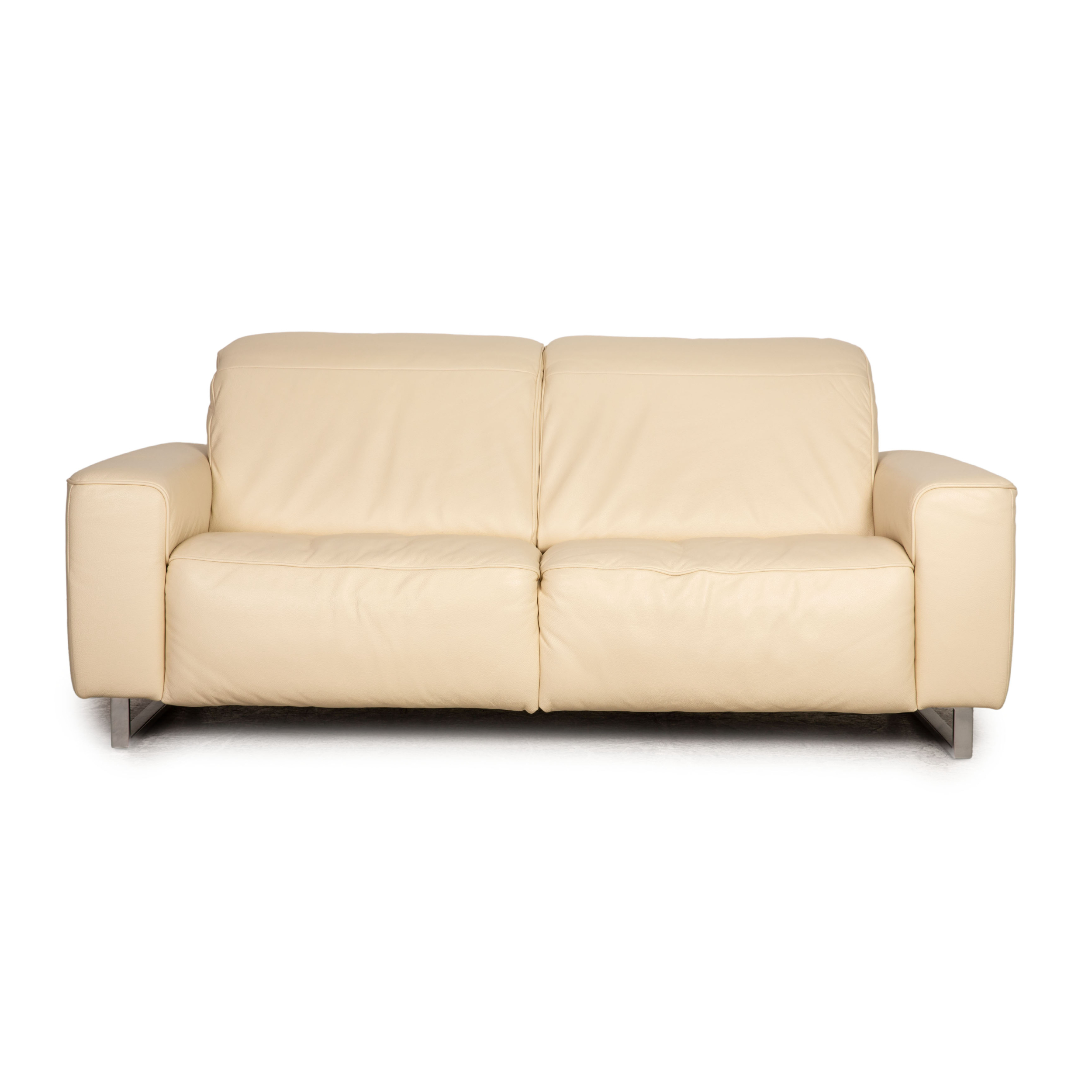 MR 6070 Sofa 3-Sitzer Leder Creme