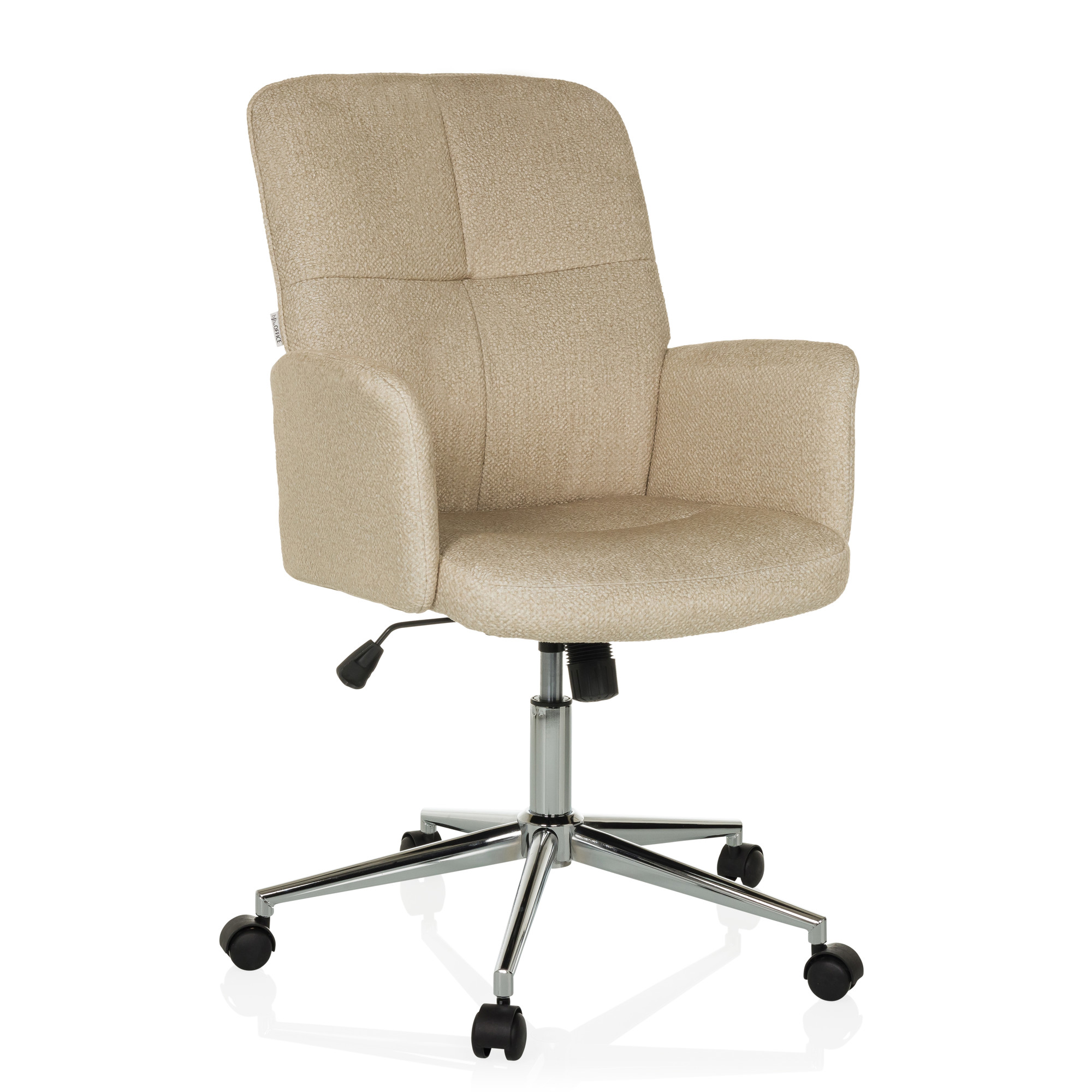 SOLAO 400 Swivel office chair with casters Beige