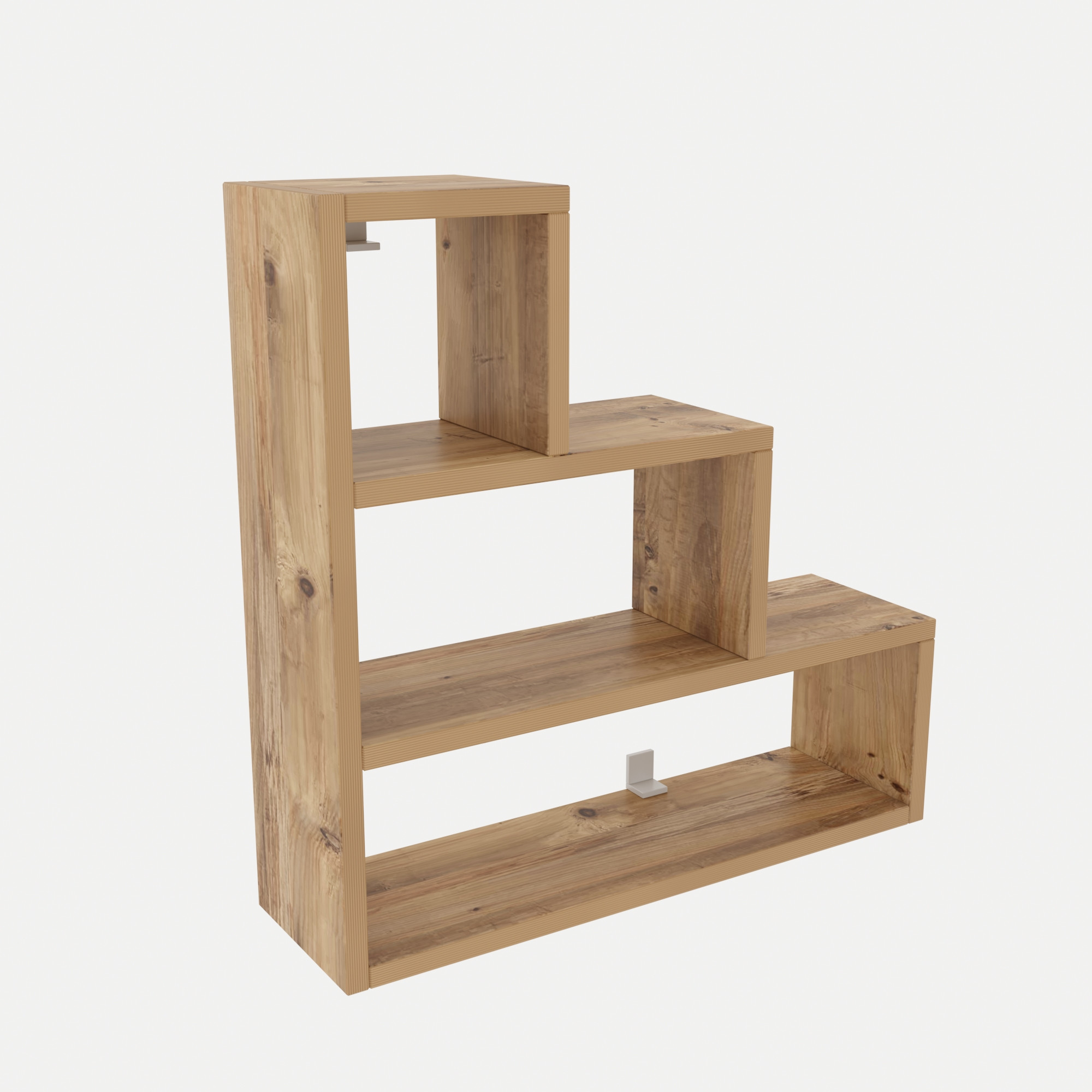 Piramit Wandregal Holzfurnier