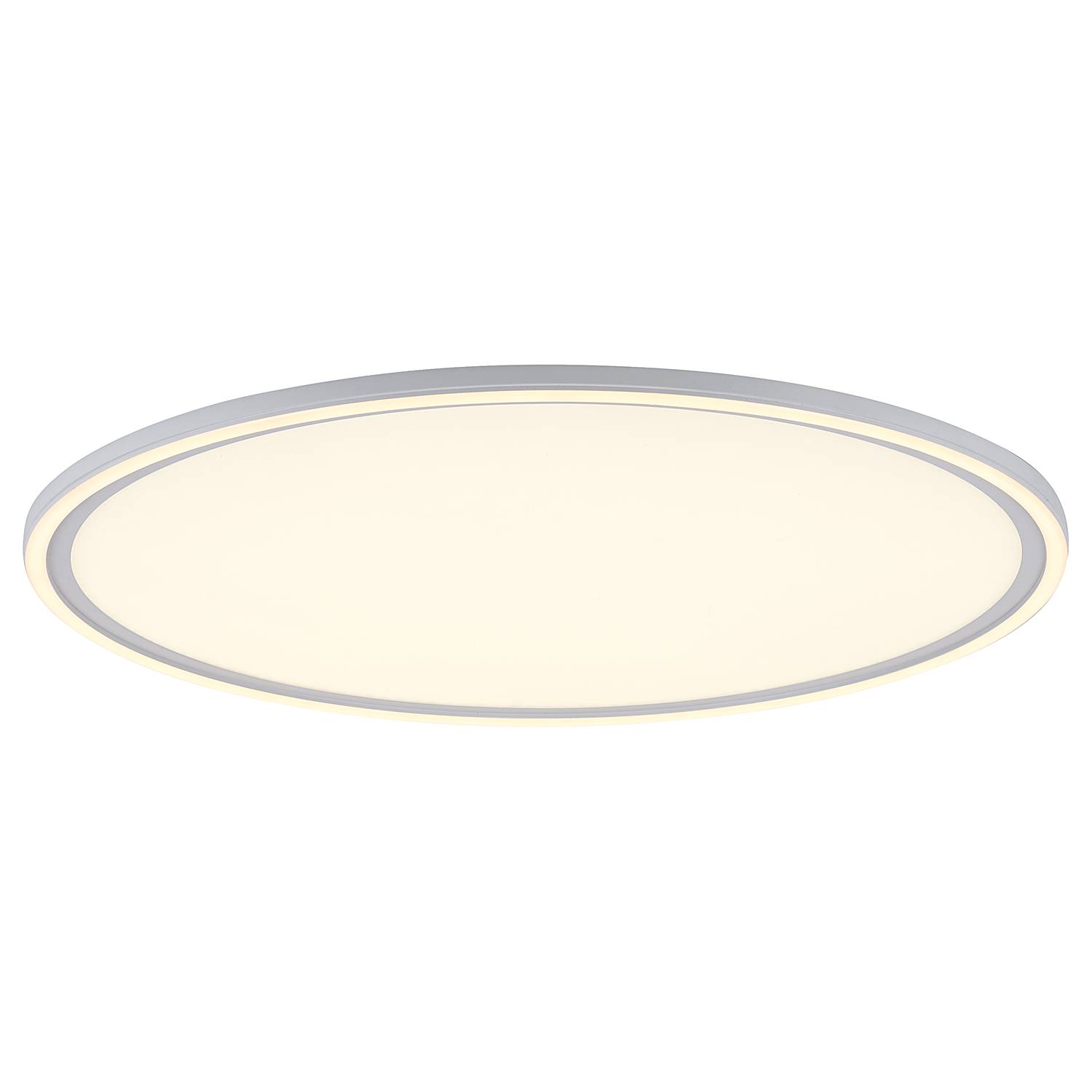 Edging LED ceiling light Polycarbonate Steel 2-flame