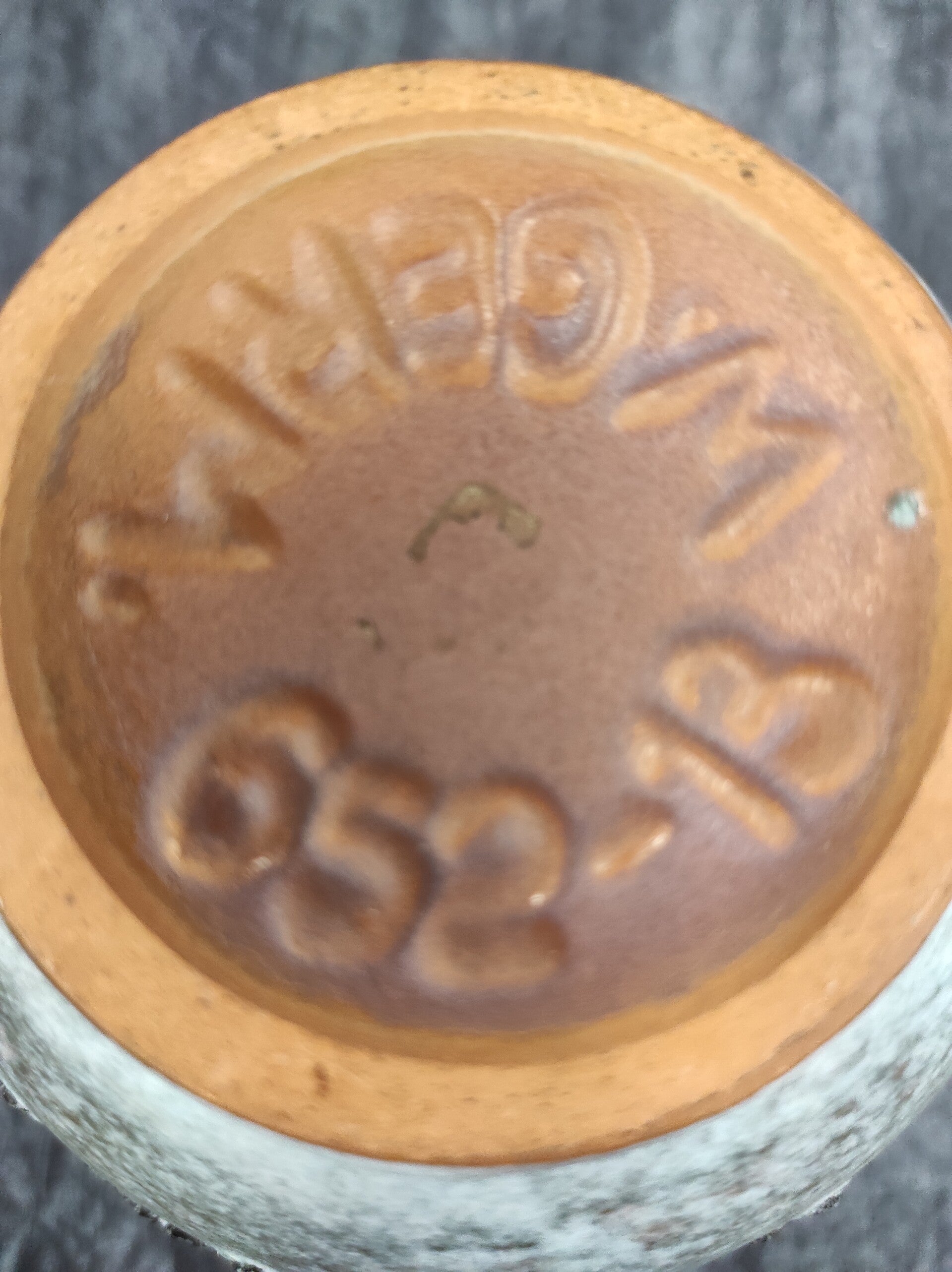Vase Keramik 1970er Jahre