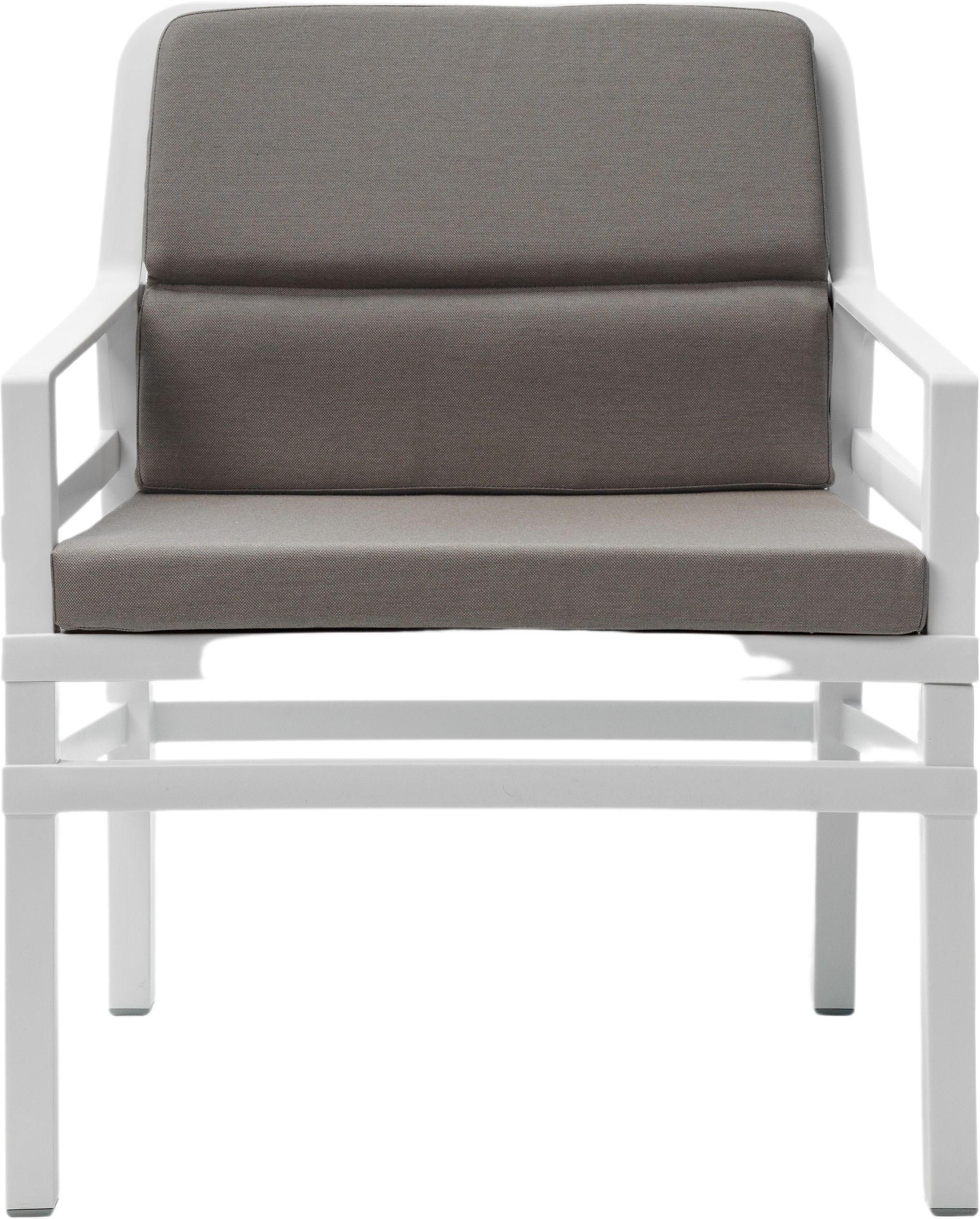 Aria Fit Outdoor Lounge Stuhl Weiß