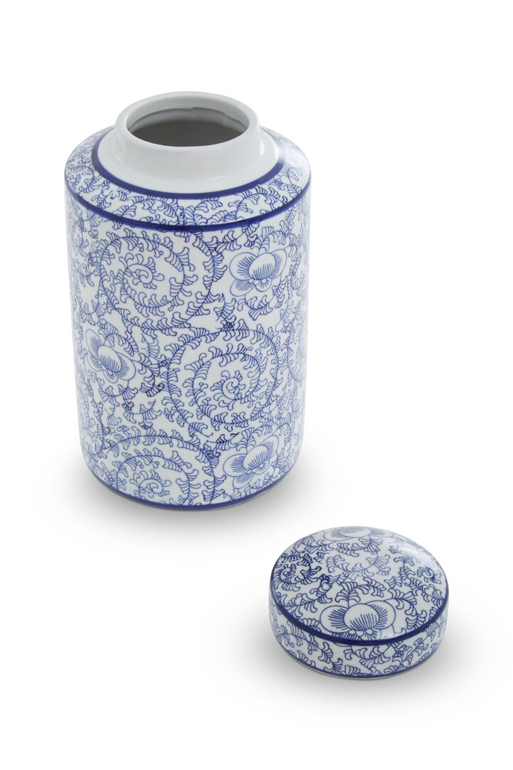 Calix Ceramic vessel Blue White