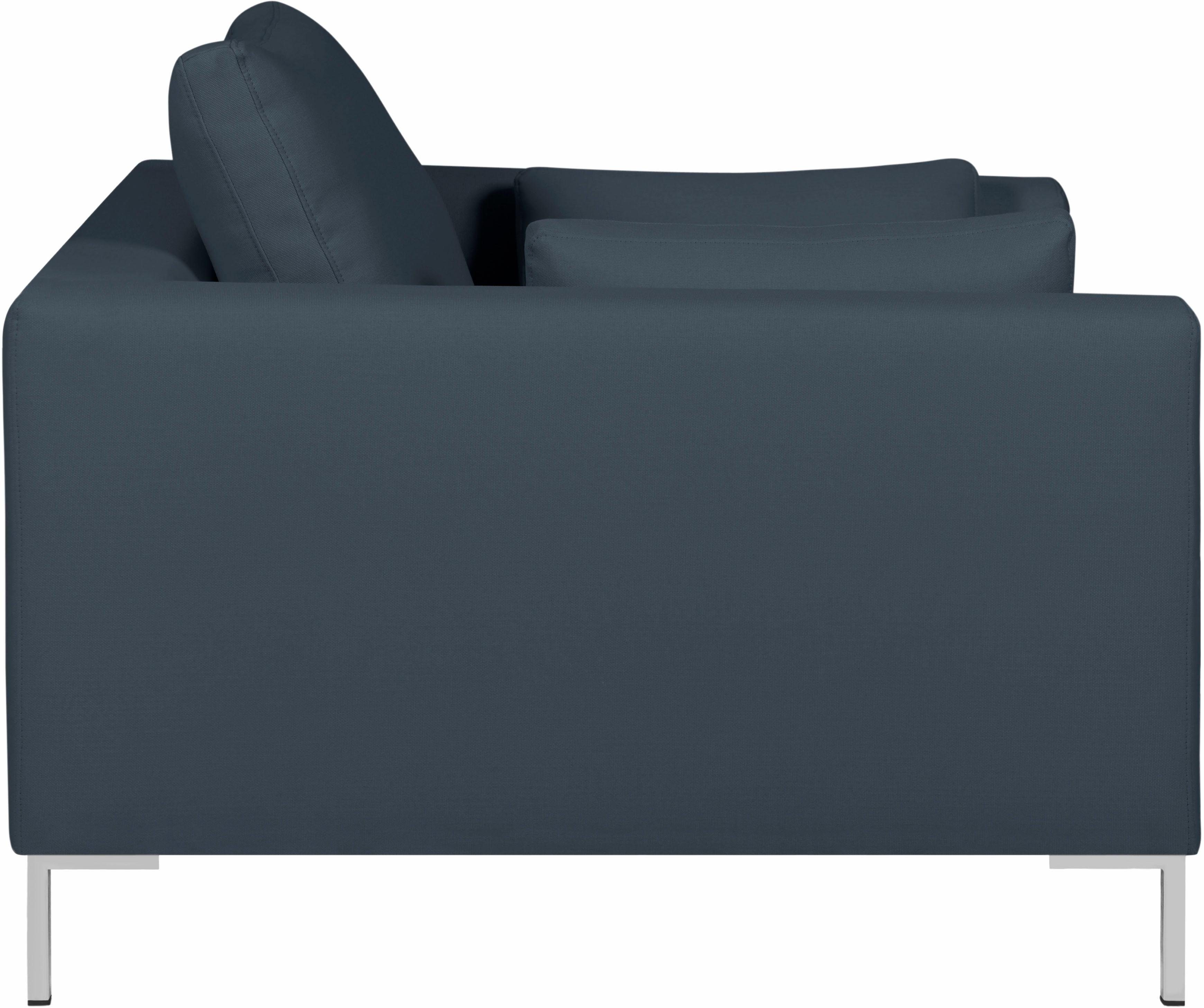 Marinus Sessel Textil Metall Anthrazit