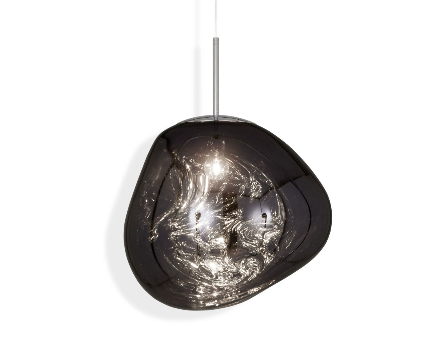 Melt LED Pendelleuchte Grau