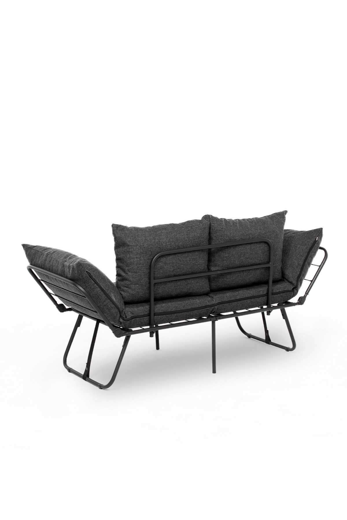 Viper Sofa 2-Sitzer Dunkelgrau