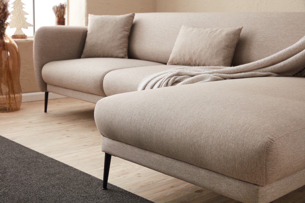 Venus Sofa Récamiere Rechts Creme