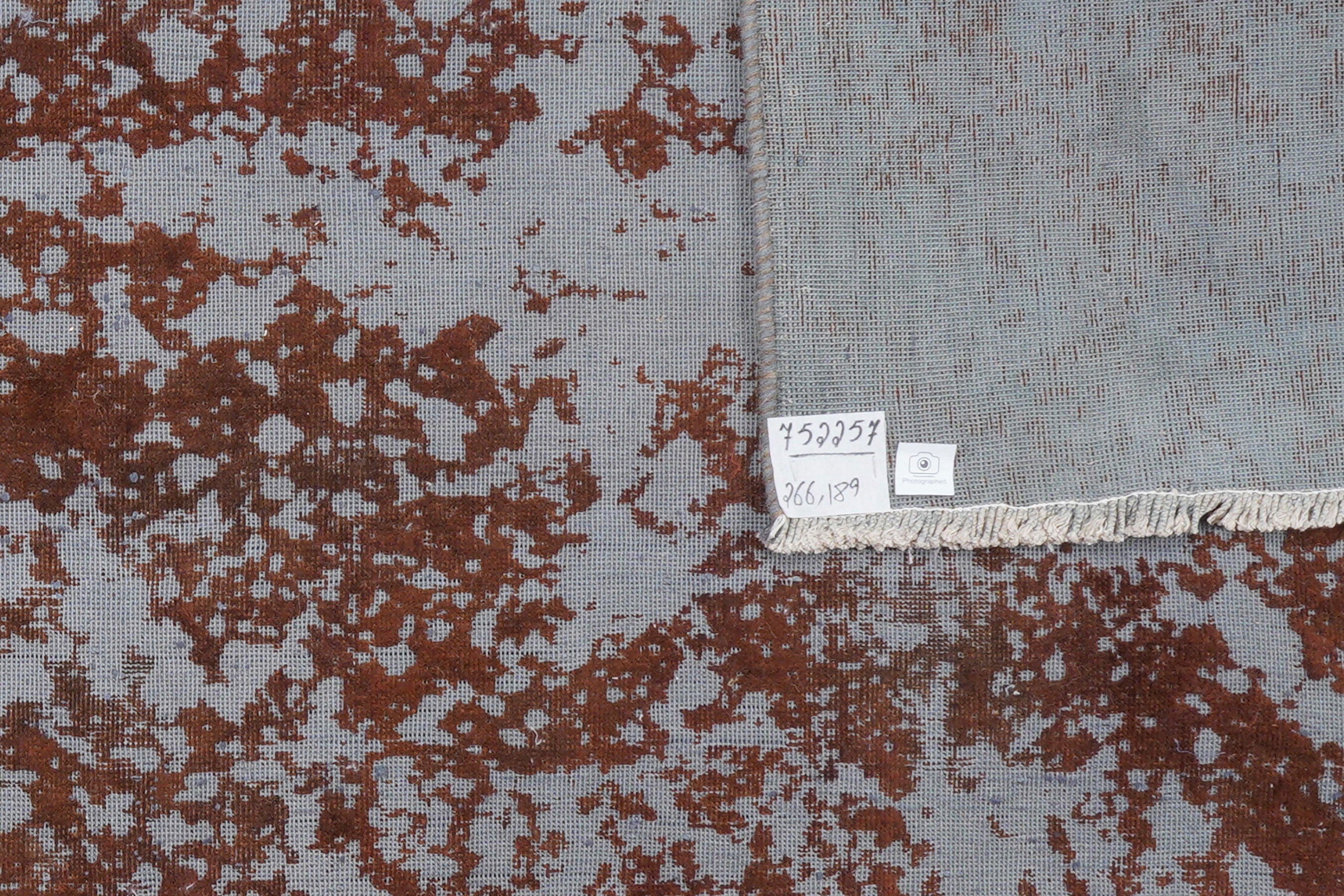 Vintage Teppich Wolle Mehrfarbig