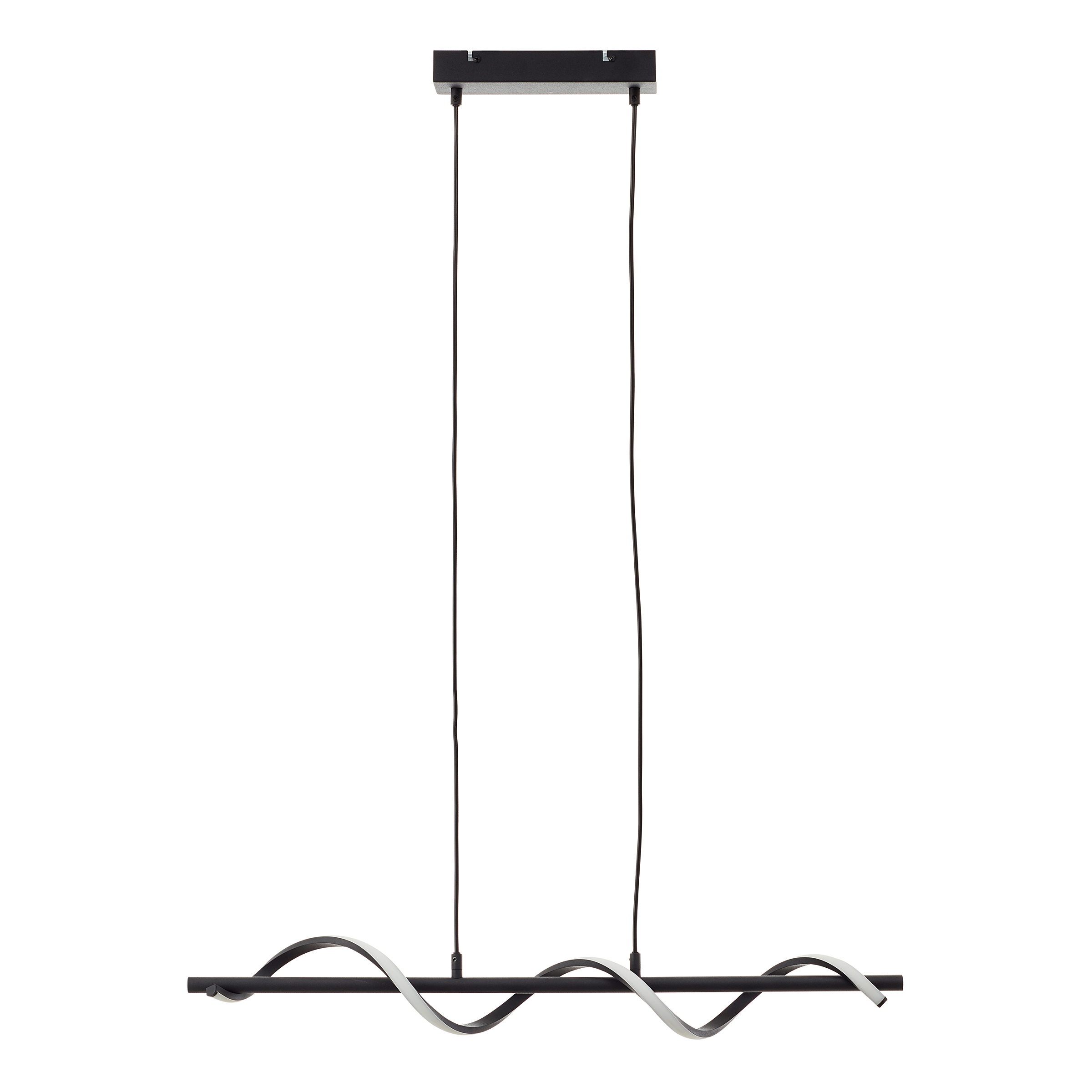 1-Flammig Eunice LED-Pendelleuchte Silikon Stahl