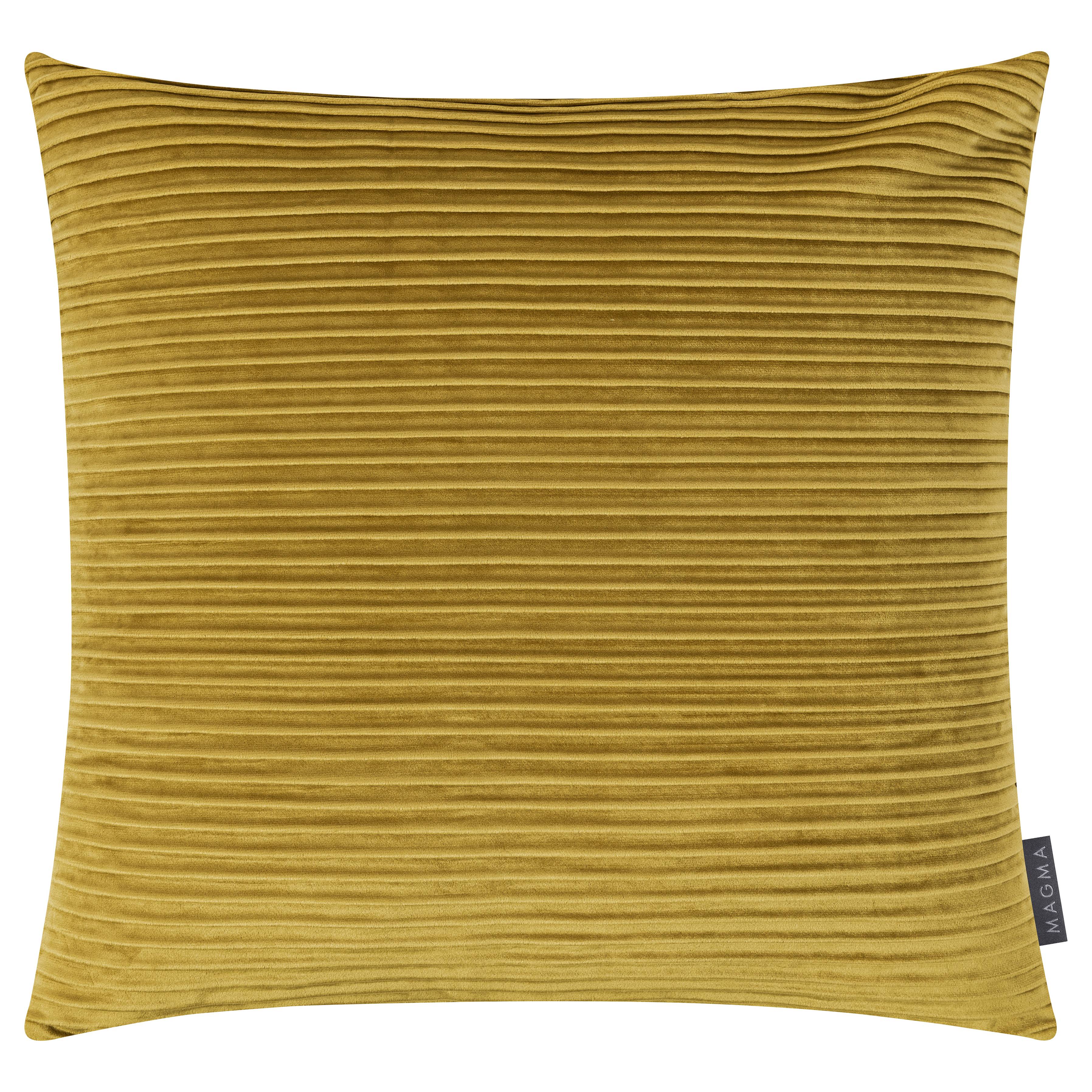 Selina Pillowcase Velvet Mustard Yellow