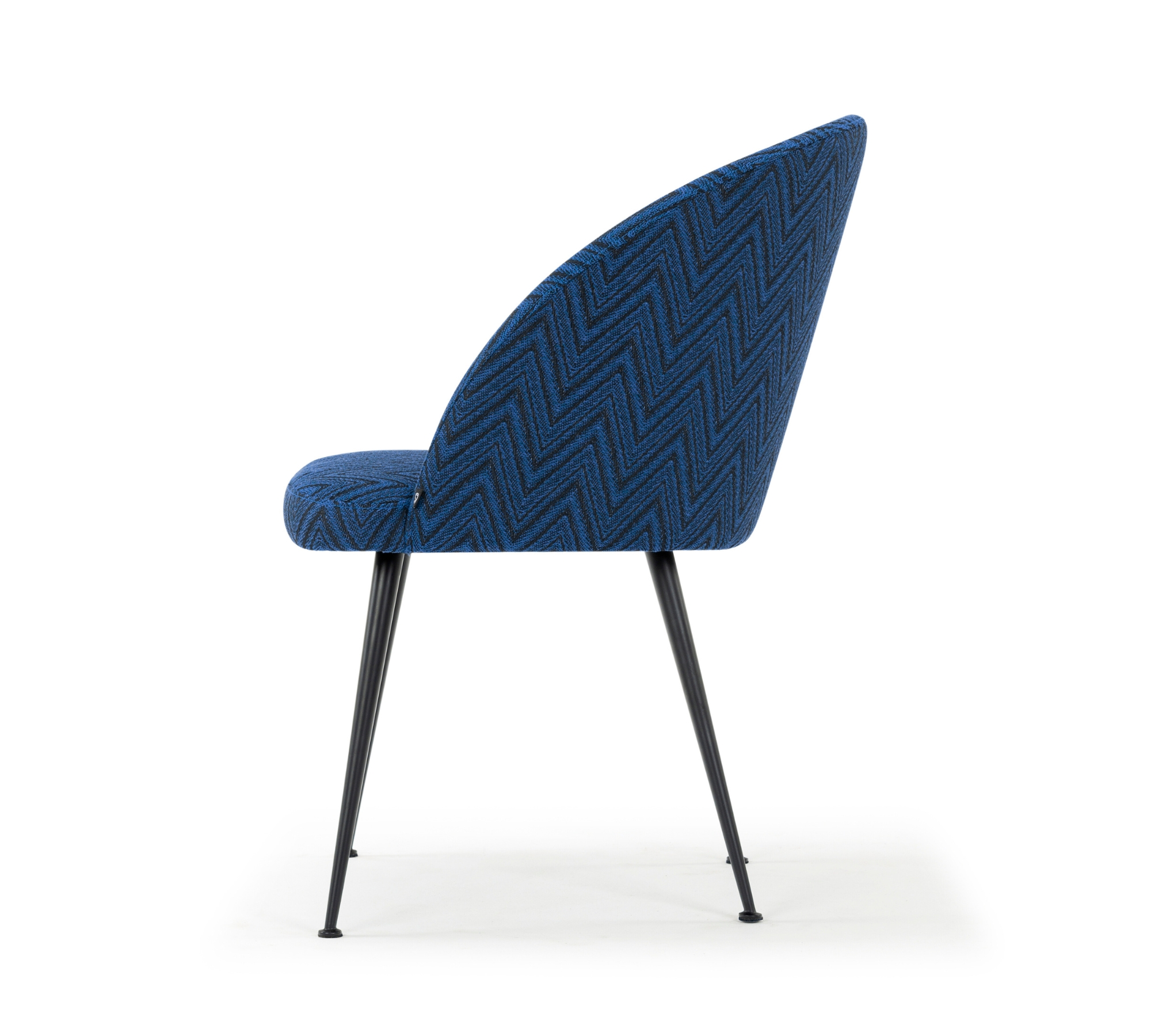 Holly Esszimmerstuhl Danilo Zigzag Navy