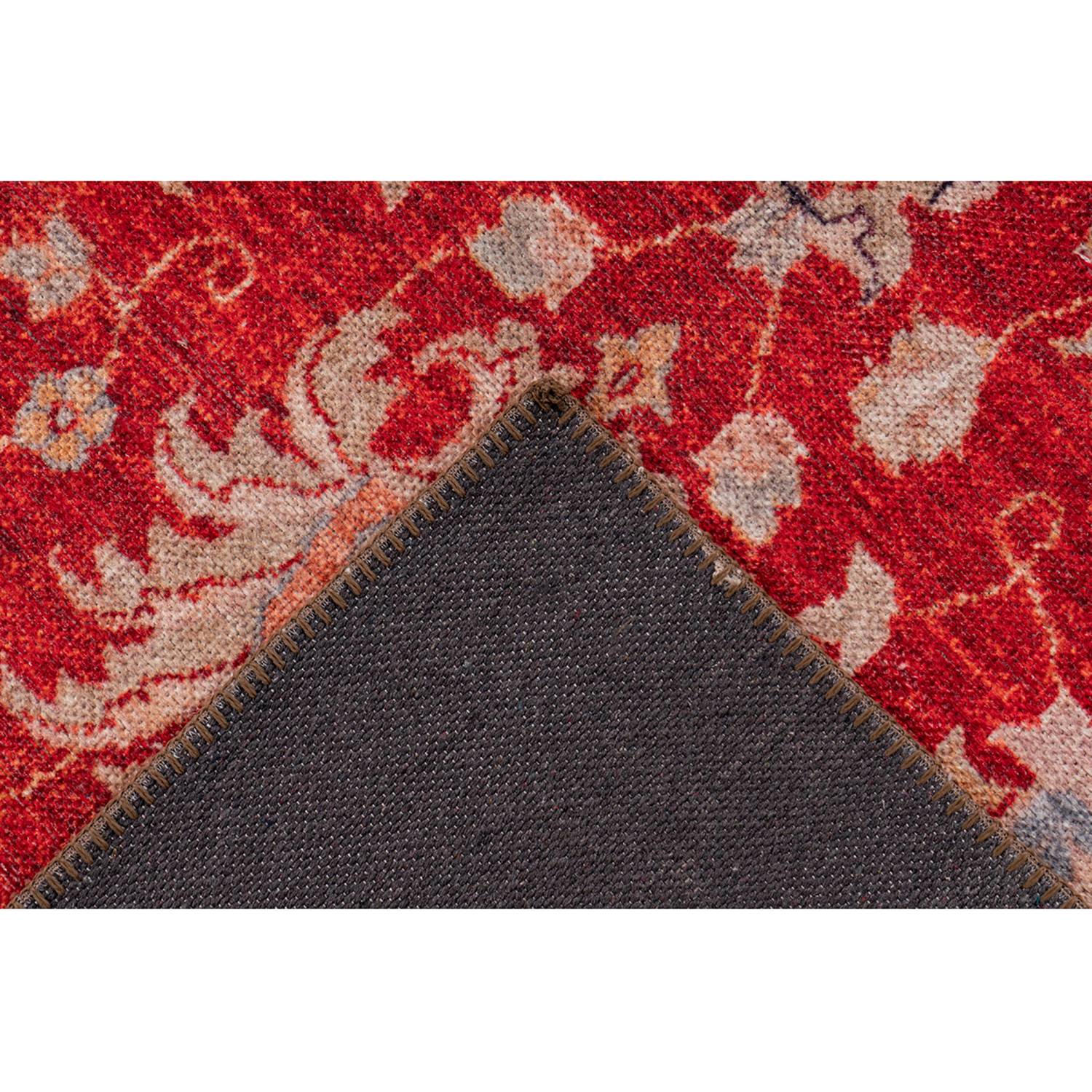 Kurzflorteppich Faye 625 Rot