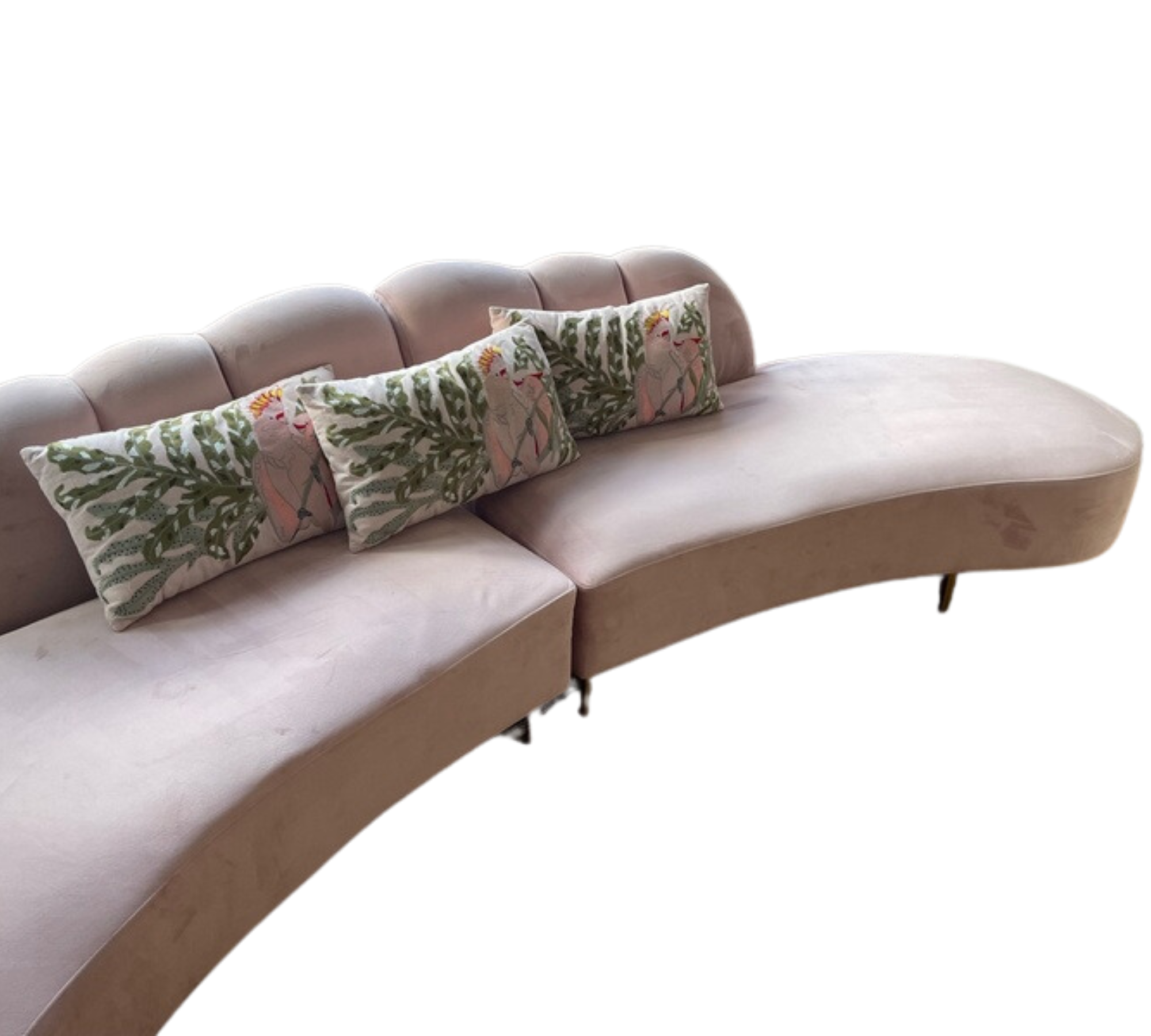 Sofa Samt Rosa