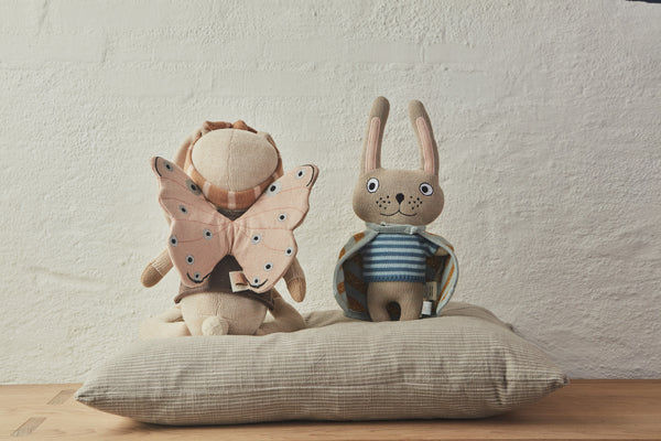 Darling Kuscheltier Hase Baumwolle Bunt