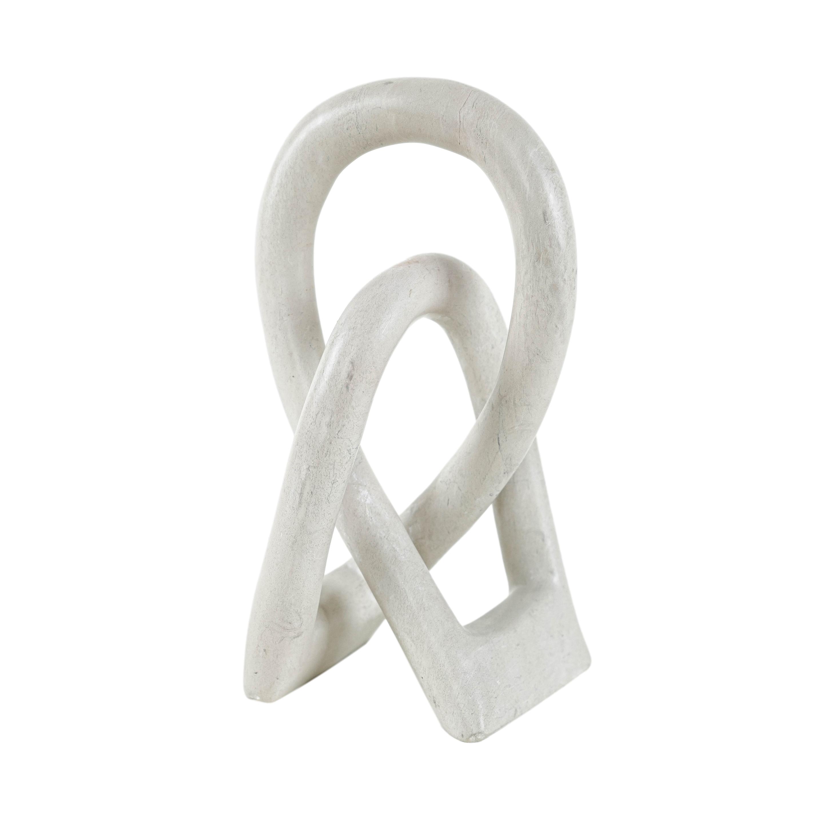 Sculpture Abstract White 1980s