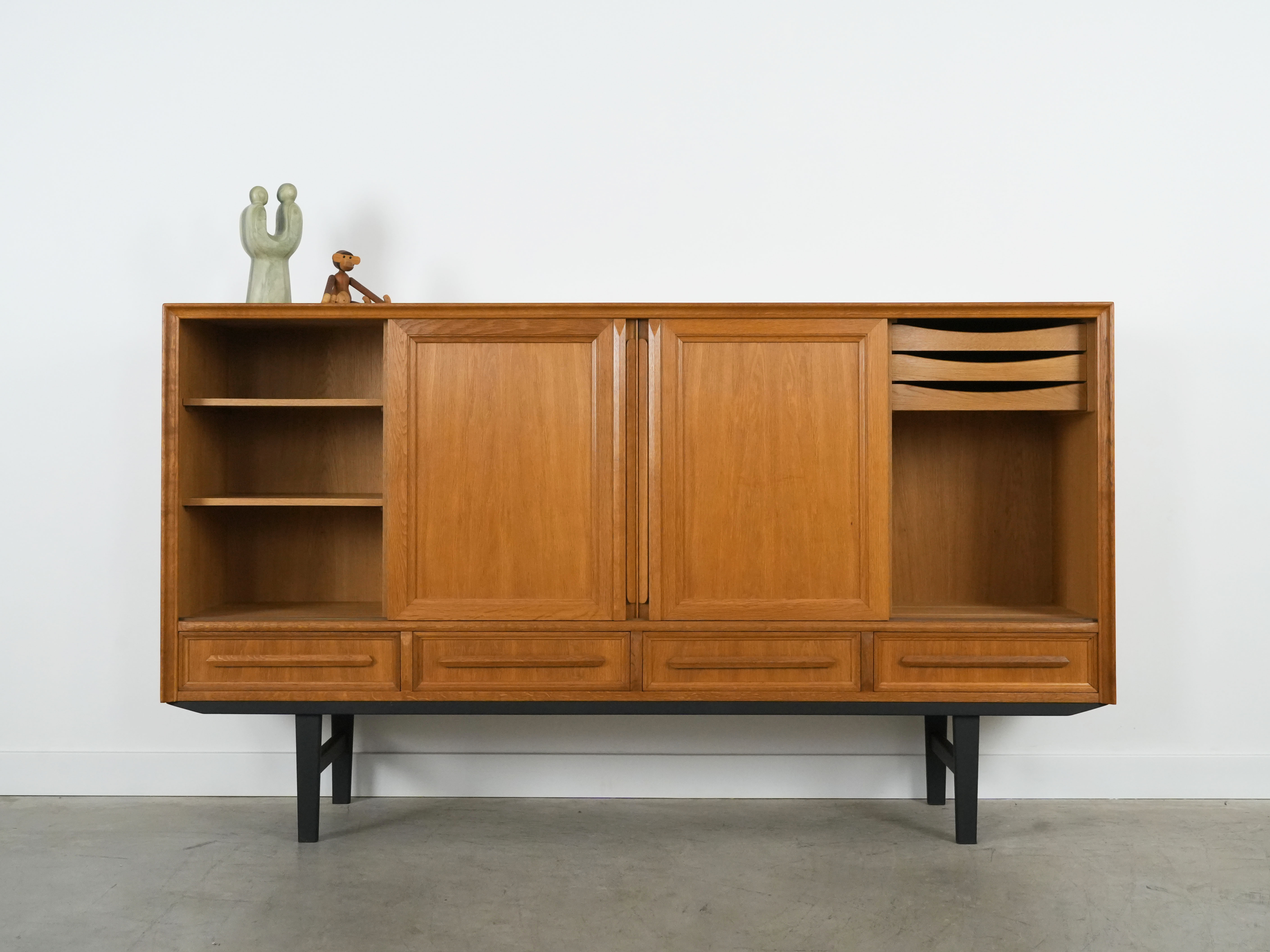 Highboard Eiche 1960er Jahre