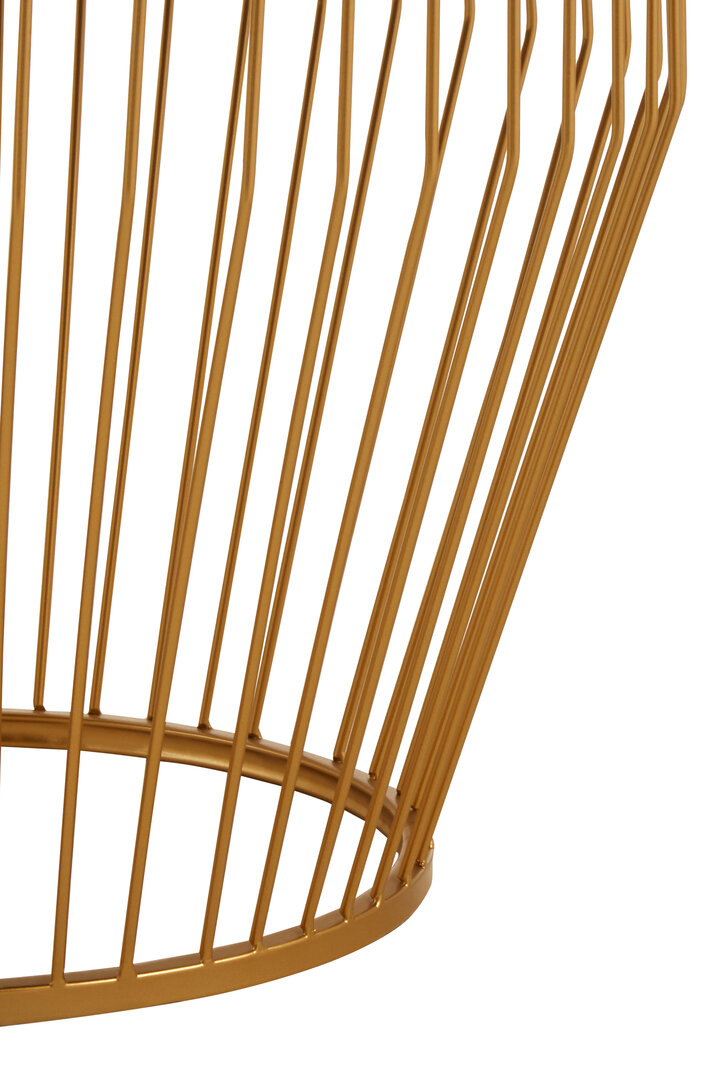 Avantis Round Side Table Iron Gold