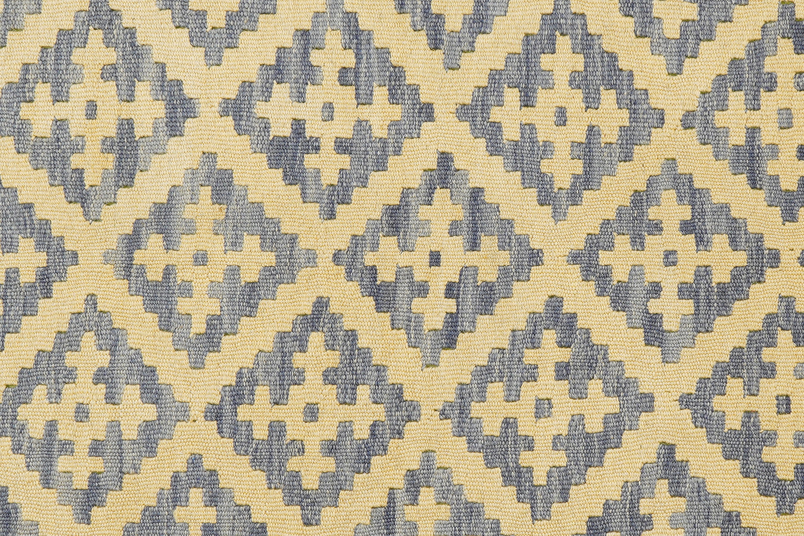 Tappeto Kilim Gashgai Lana Grigio
