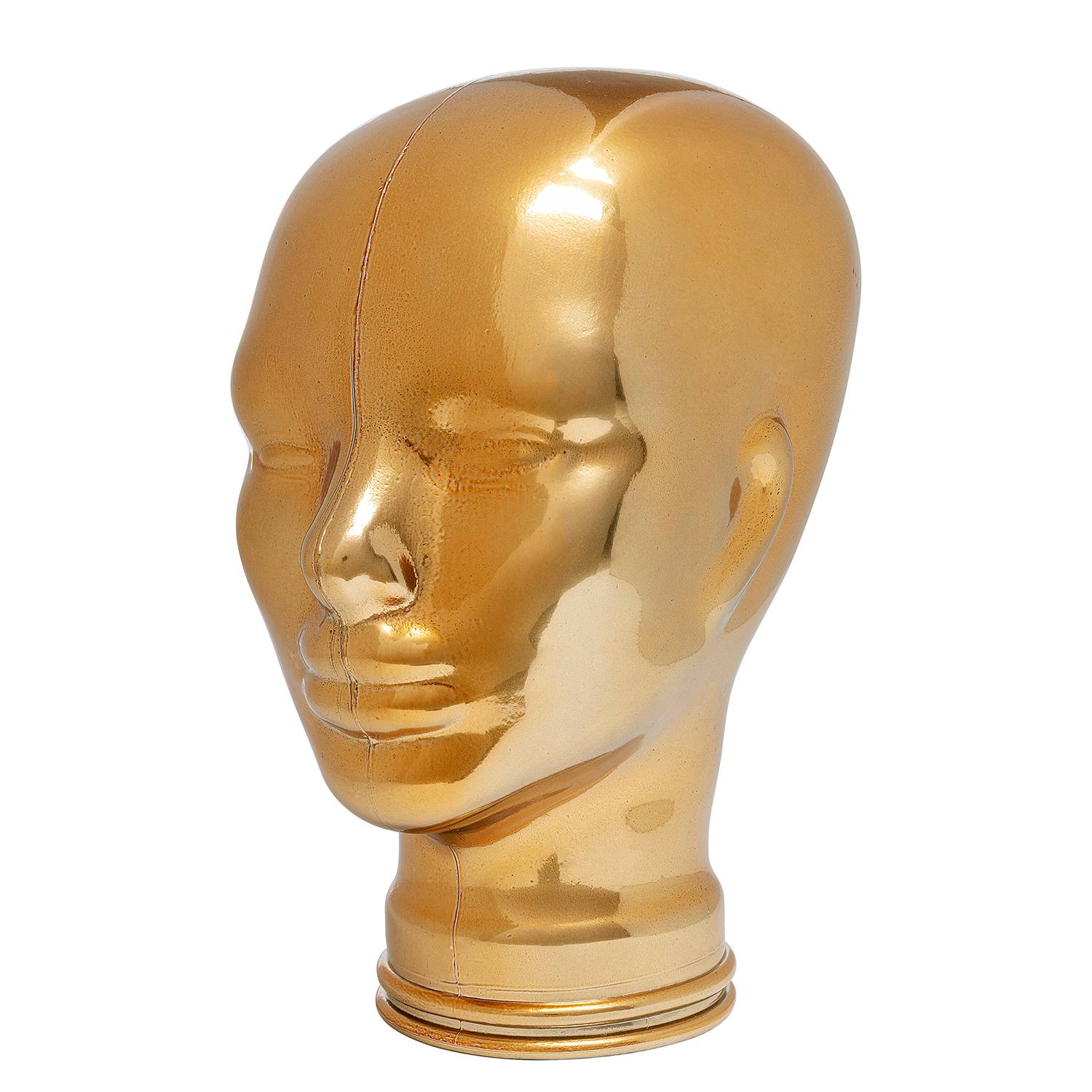 Kopfhörerständer Memory Gold Glas